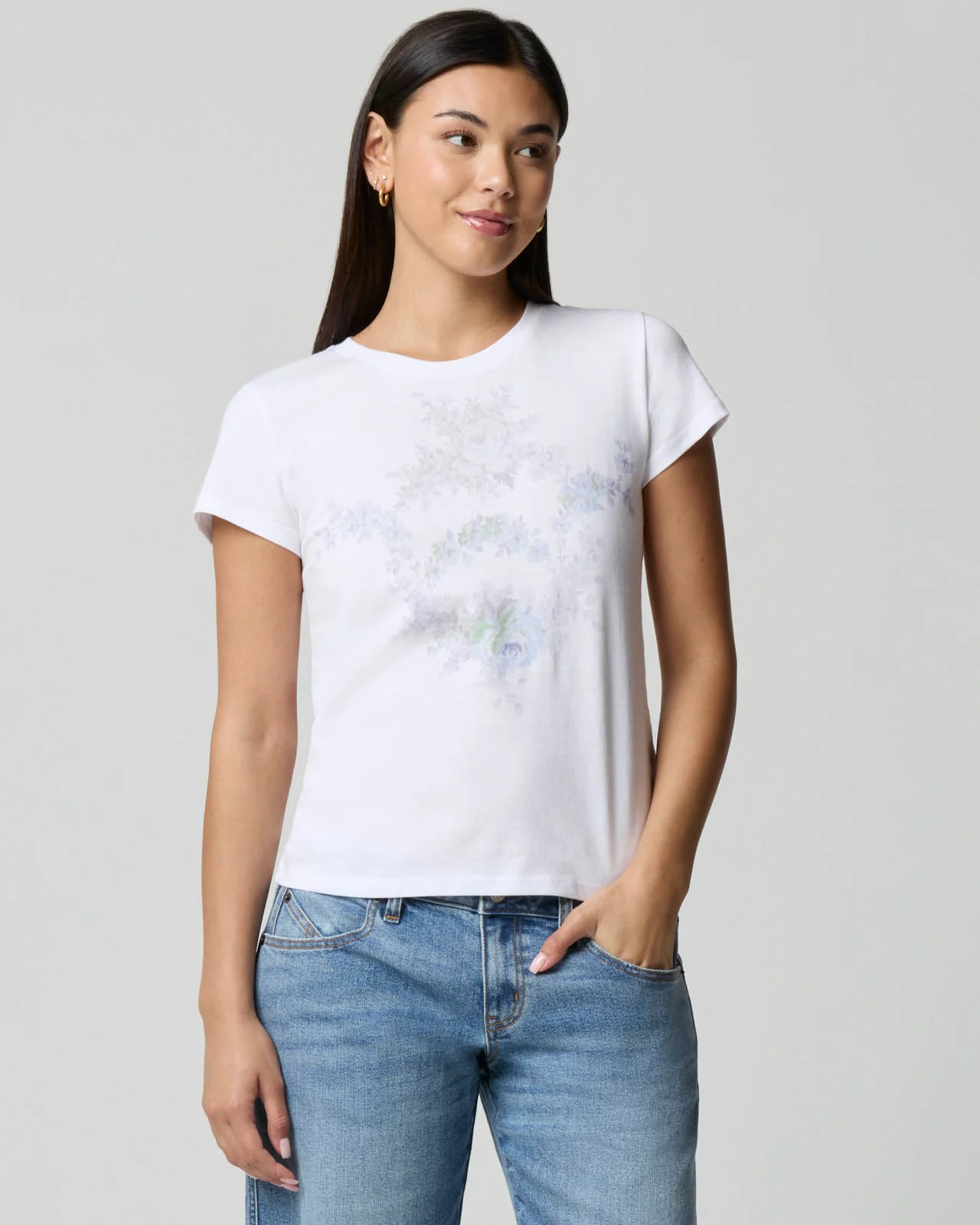 Floral Graphic Tee