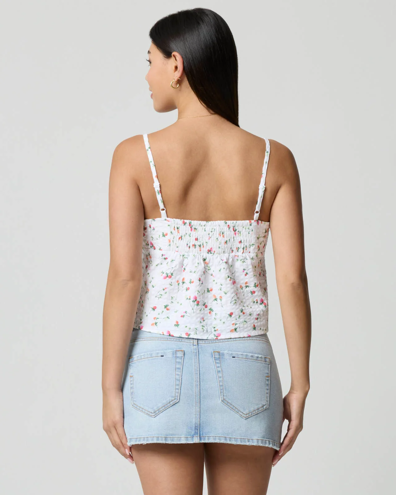 Gingham Bustier Cami - Image 19