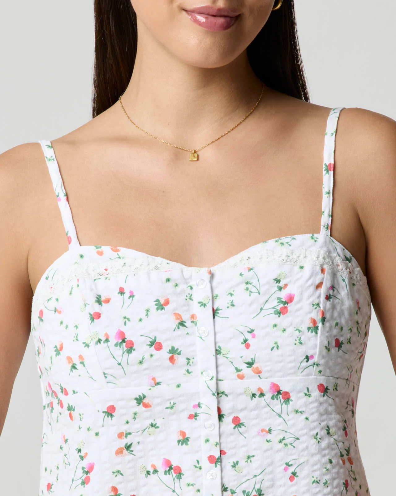 Gingham Bustier Cami - Image 21