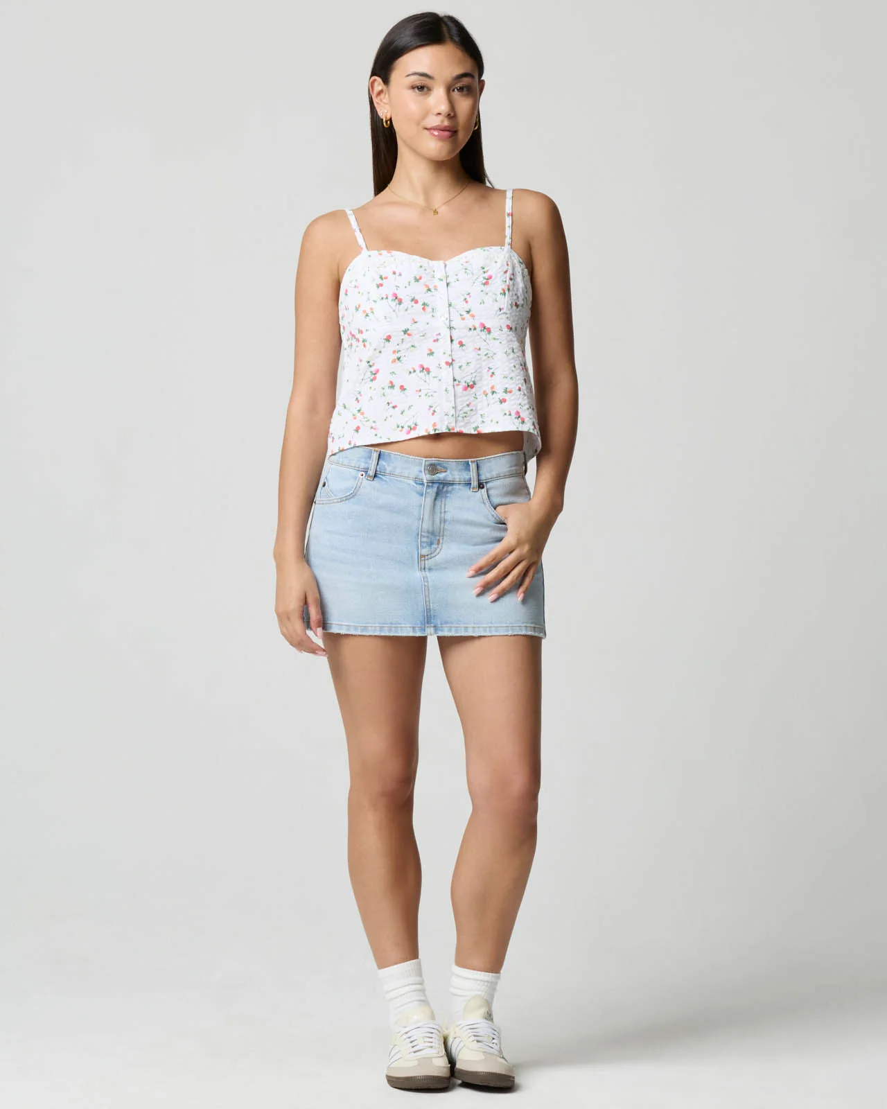 Gingham Bustier Cami - Image 23