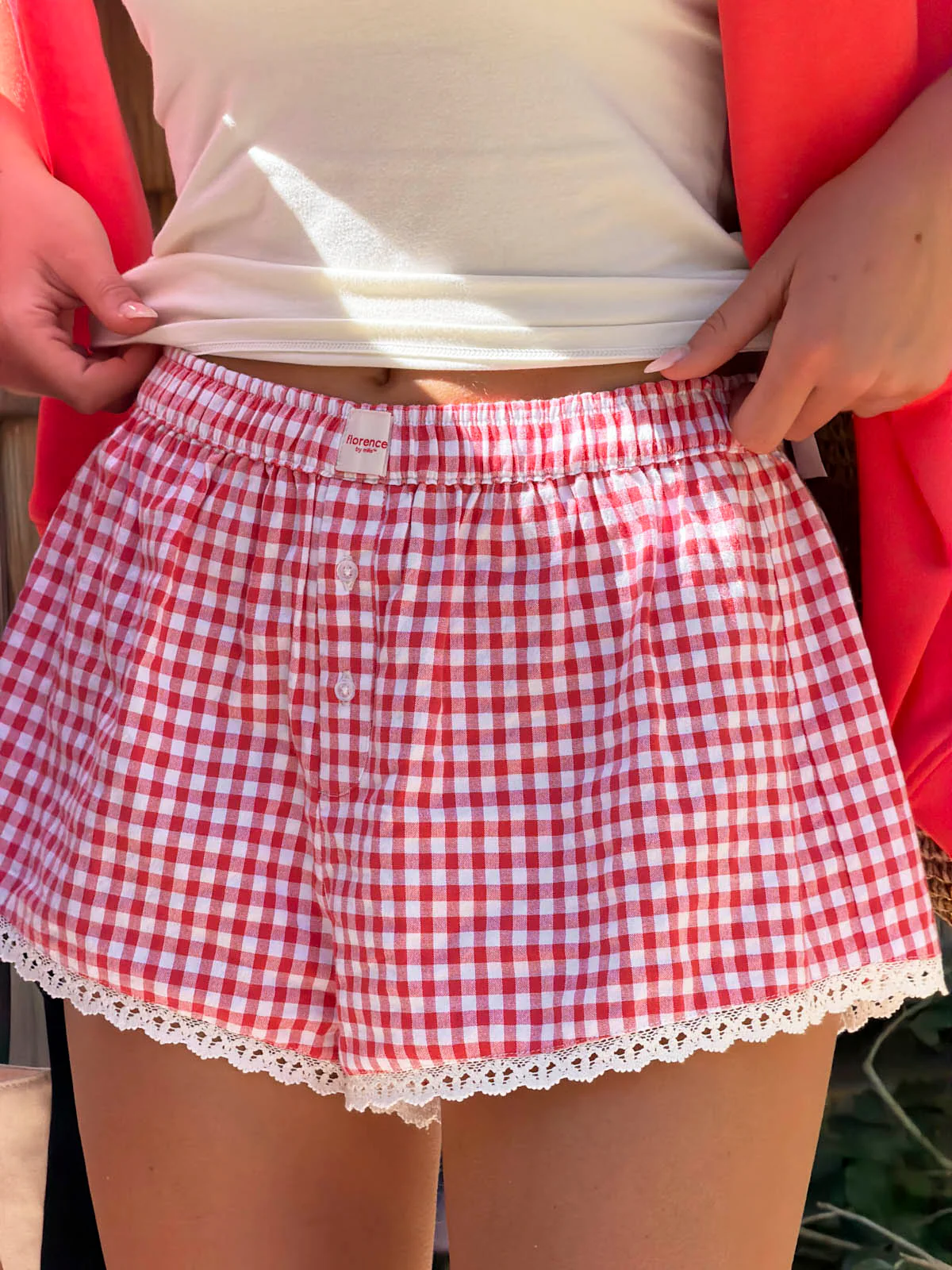 Gingham Cheeky Boxer - Image 10