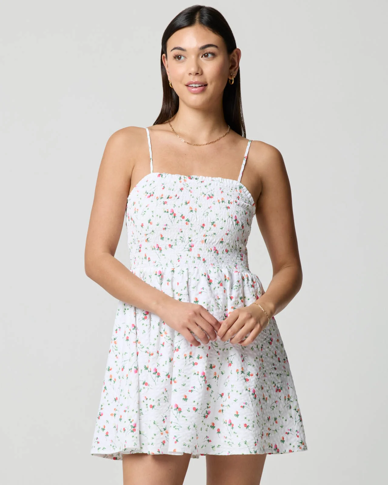 Gingham Fit & Flare Dress - Image 21
