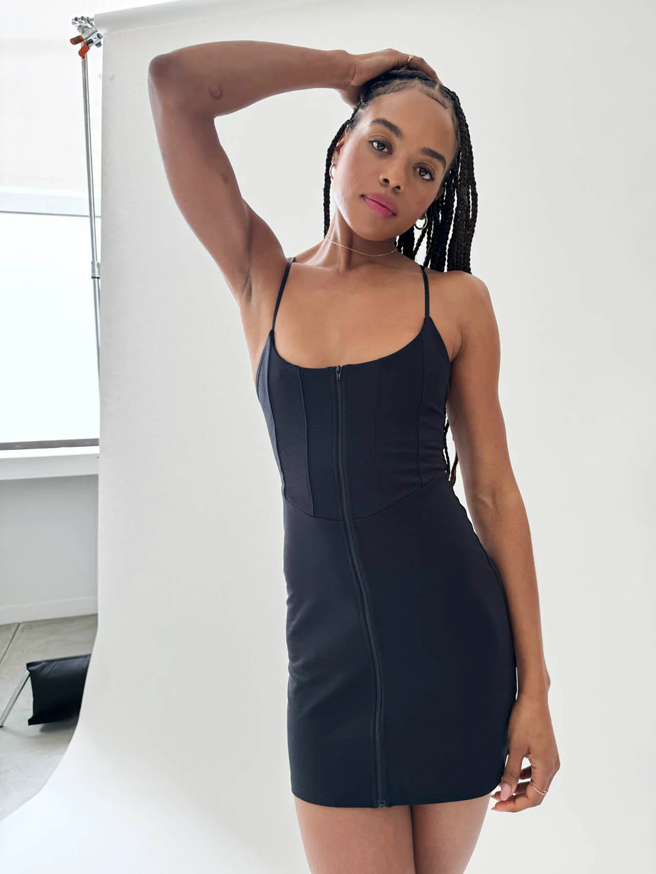 Sporty Terry Corset Dress - Image 17