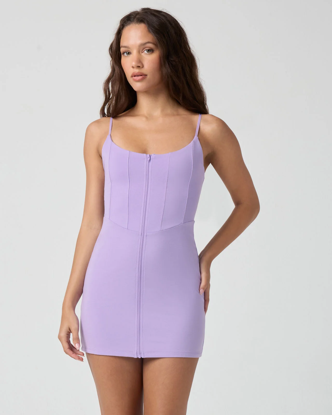 Sporty Terry Corset Dress - Image 20