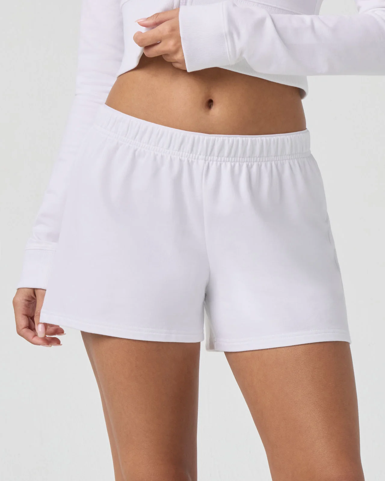 Sporty Terry Sweat Short - Image 11