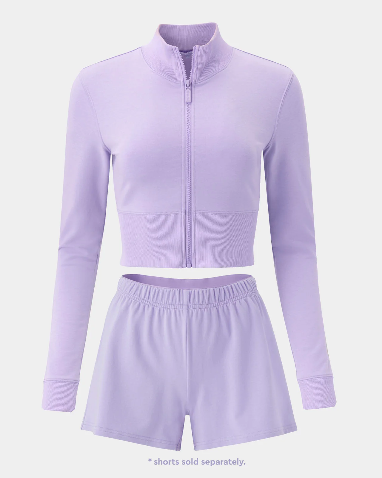 Sporty Terry Track Jacket - Image 12