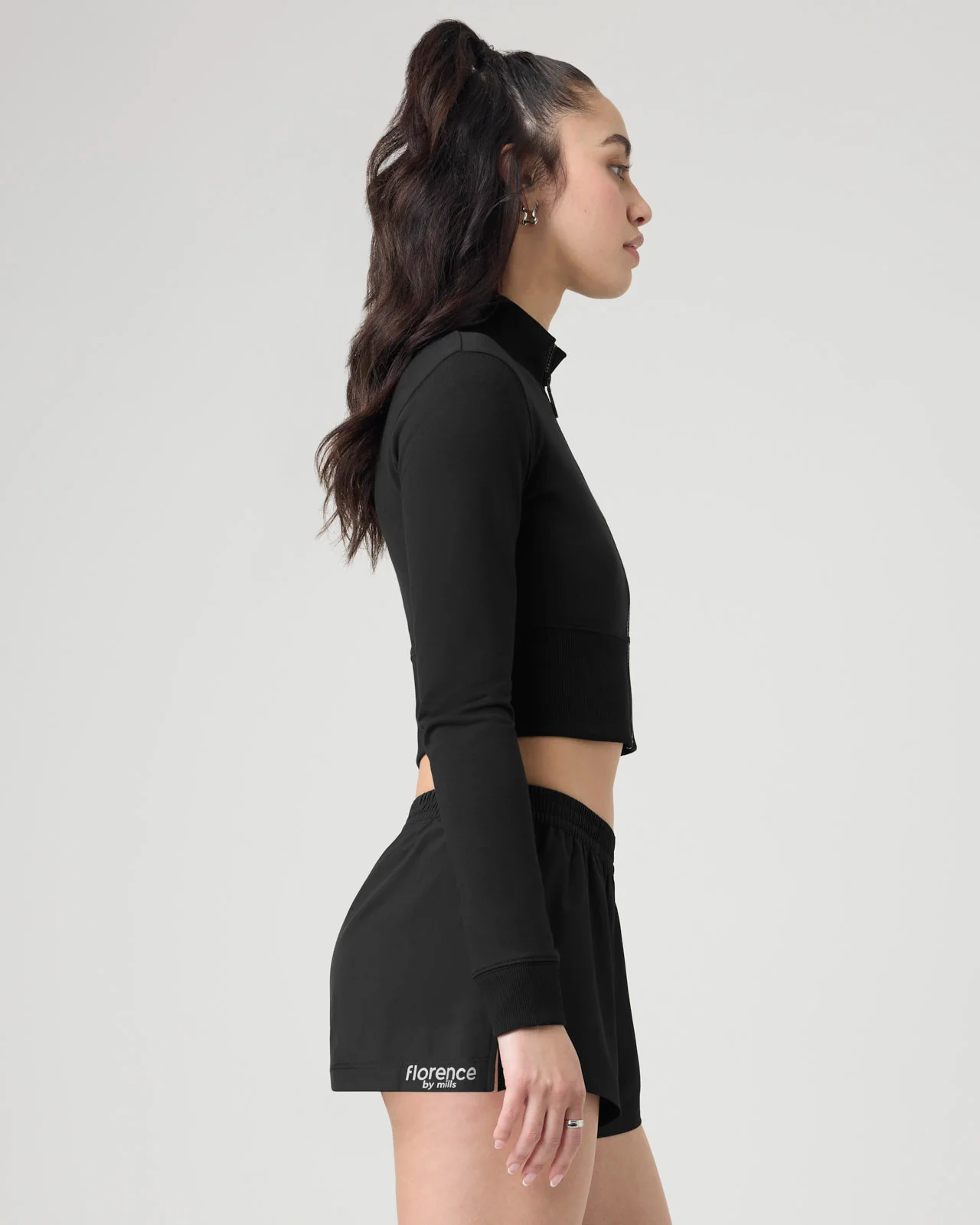 Sporty Terry Track Jacket - Image 6