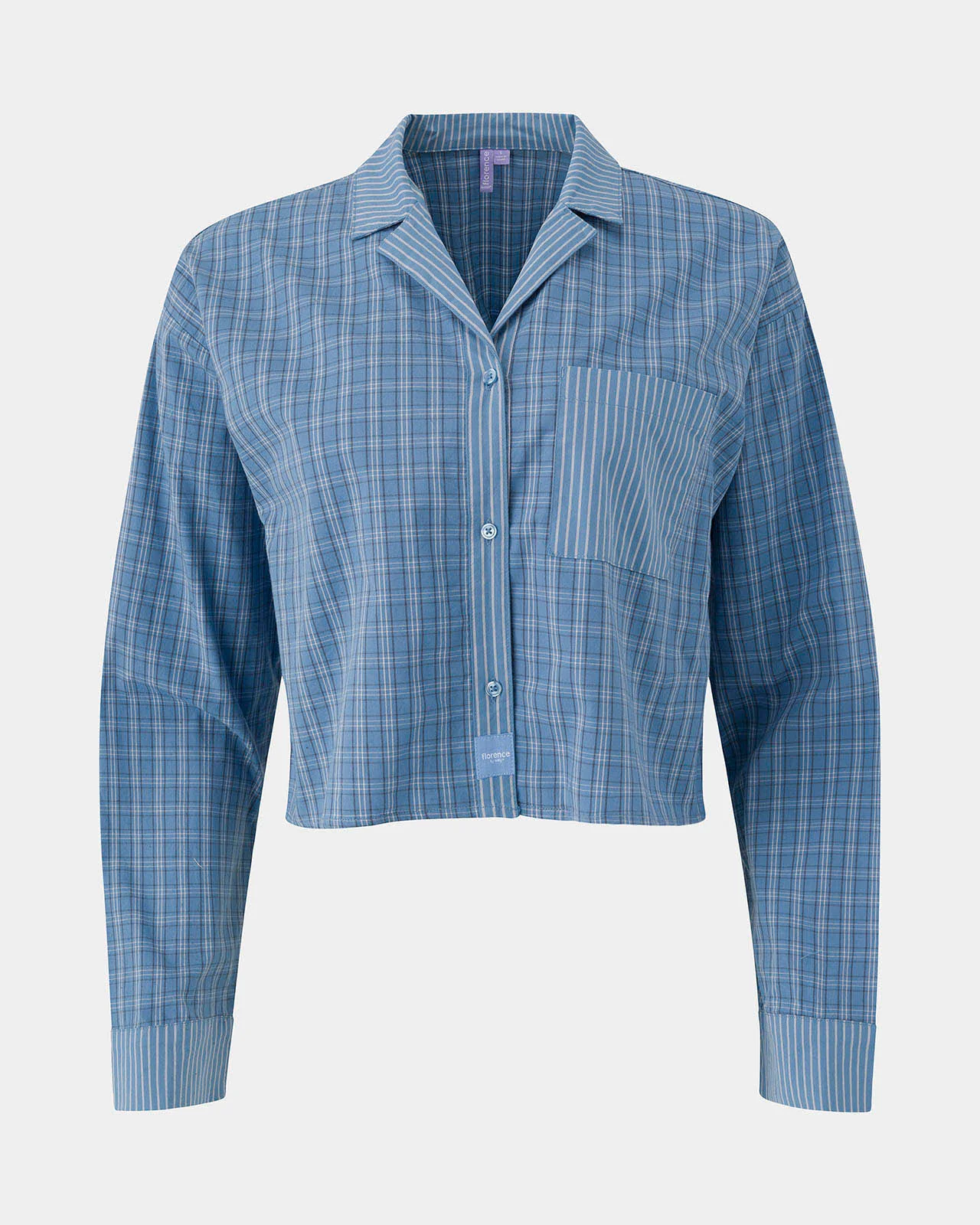 Plaid Crop Shirt - Image 10