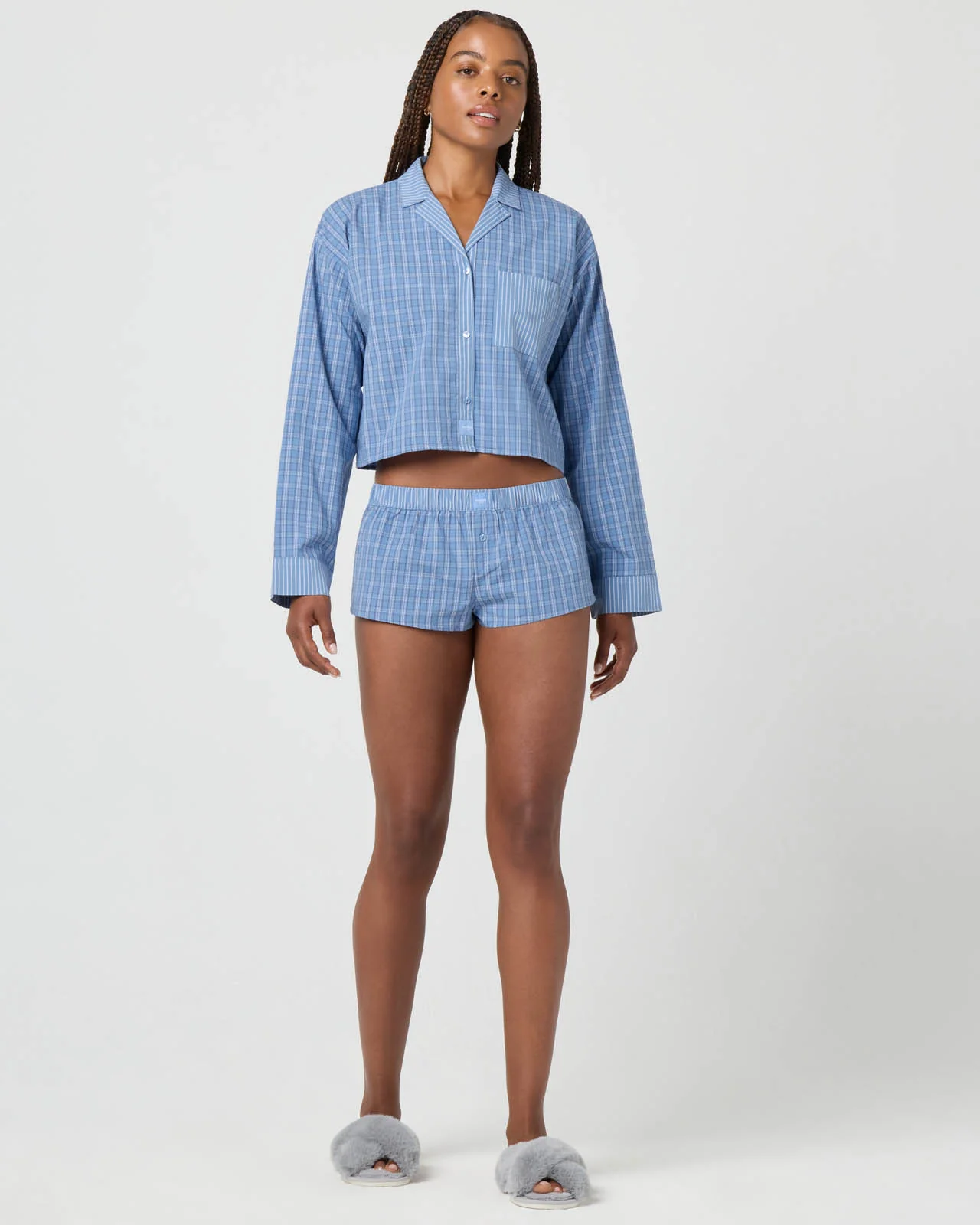 Plaid Micro Shortie - Image 14
