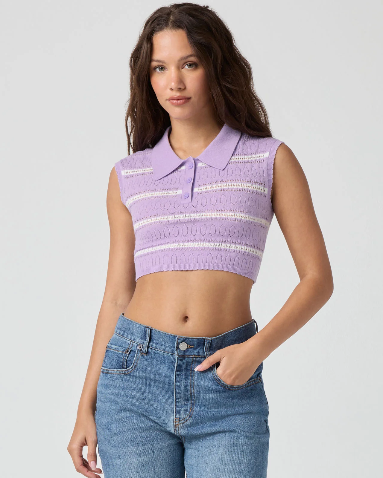 Pointelle Polo - Image 9