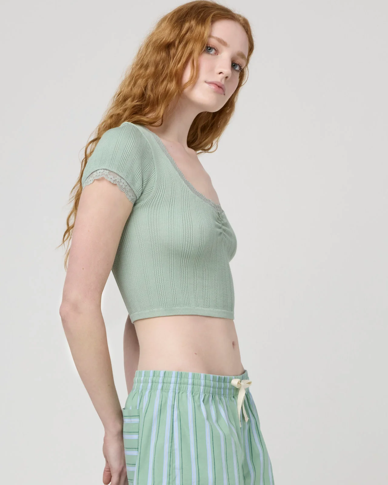 Pointelle Short Sleeve - Image 22