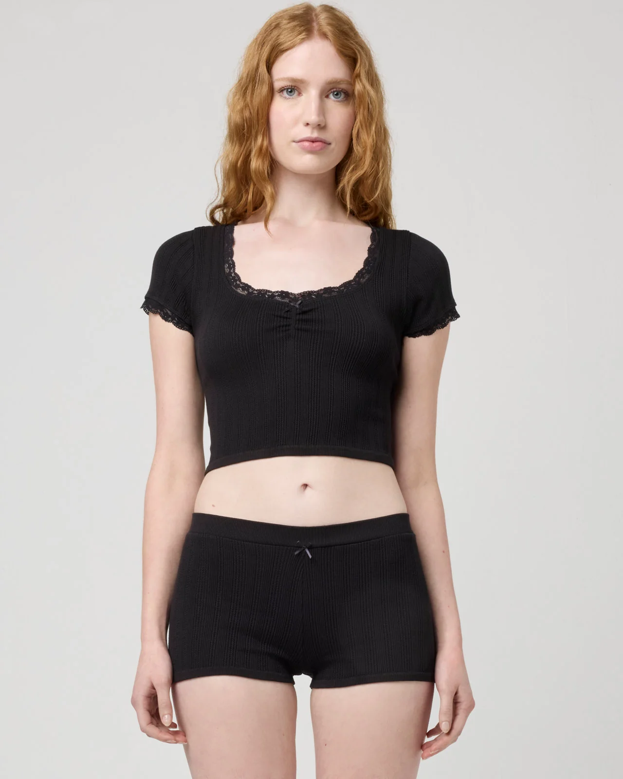 Pointelle Short Sleeve - Image 3