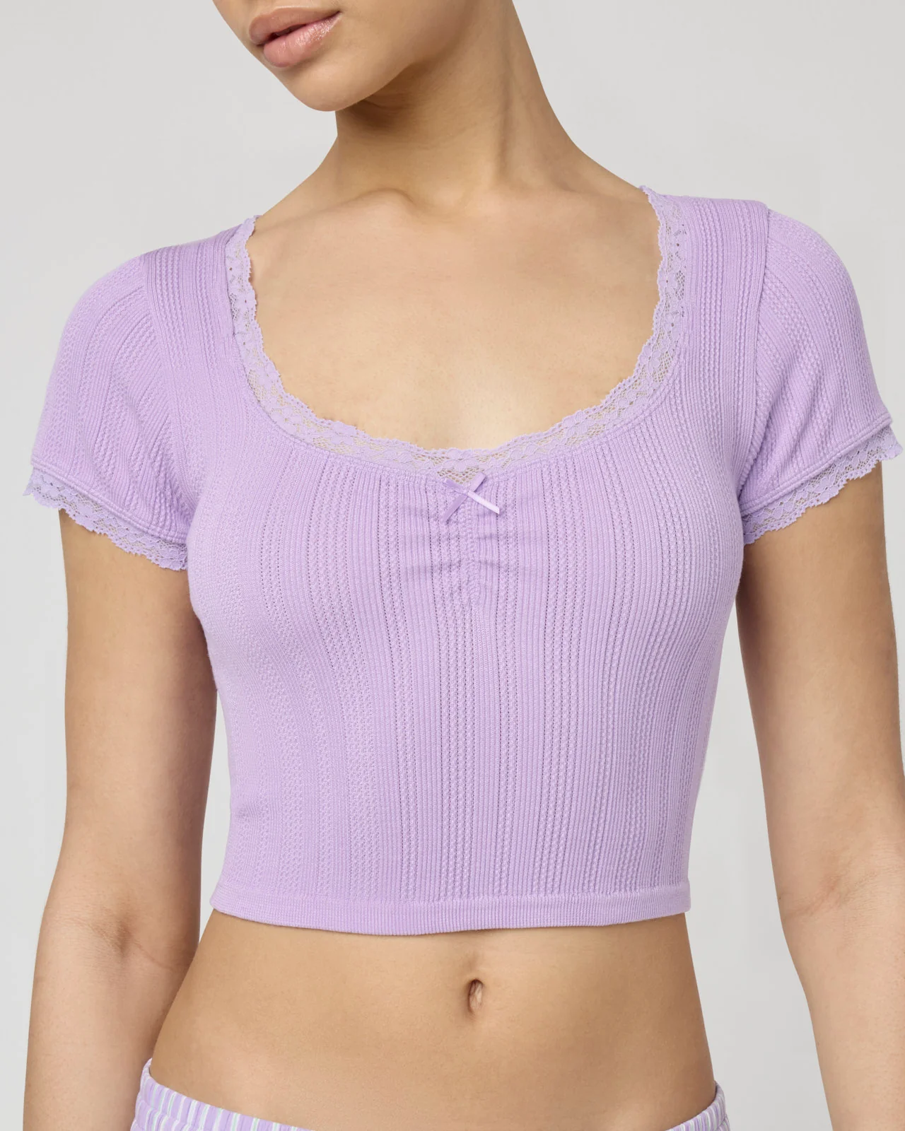 Pointelle Short Sleeve - Image 38