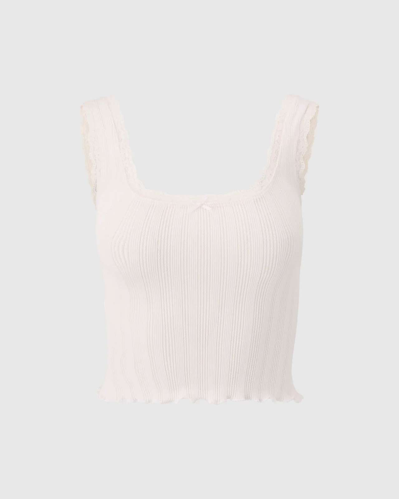 Pointelle Tank - Image 30