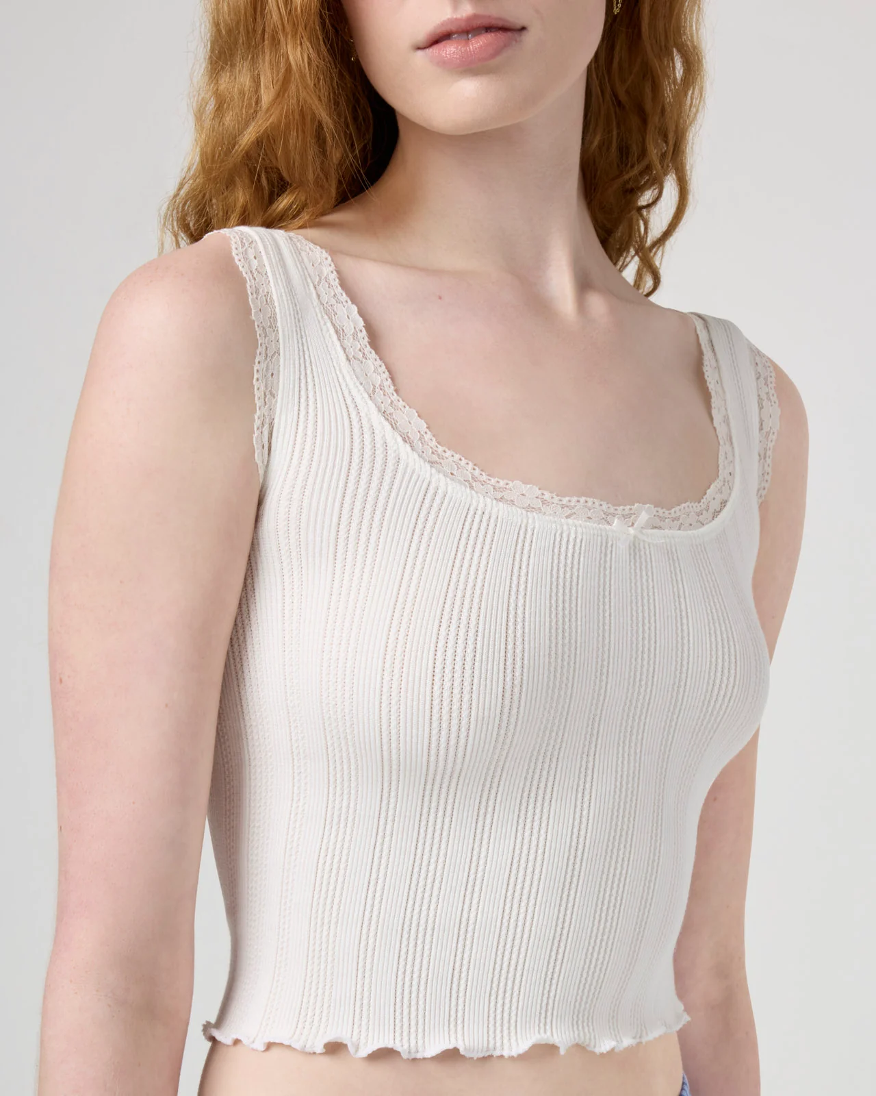 Pointelle Tank - Image 32