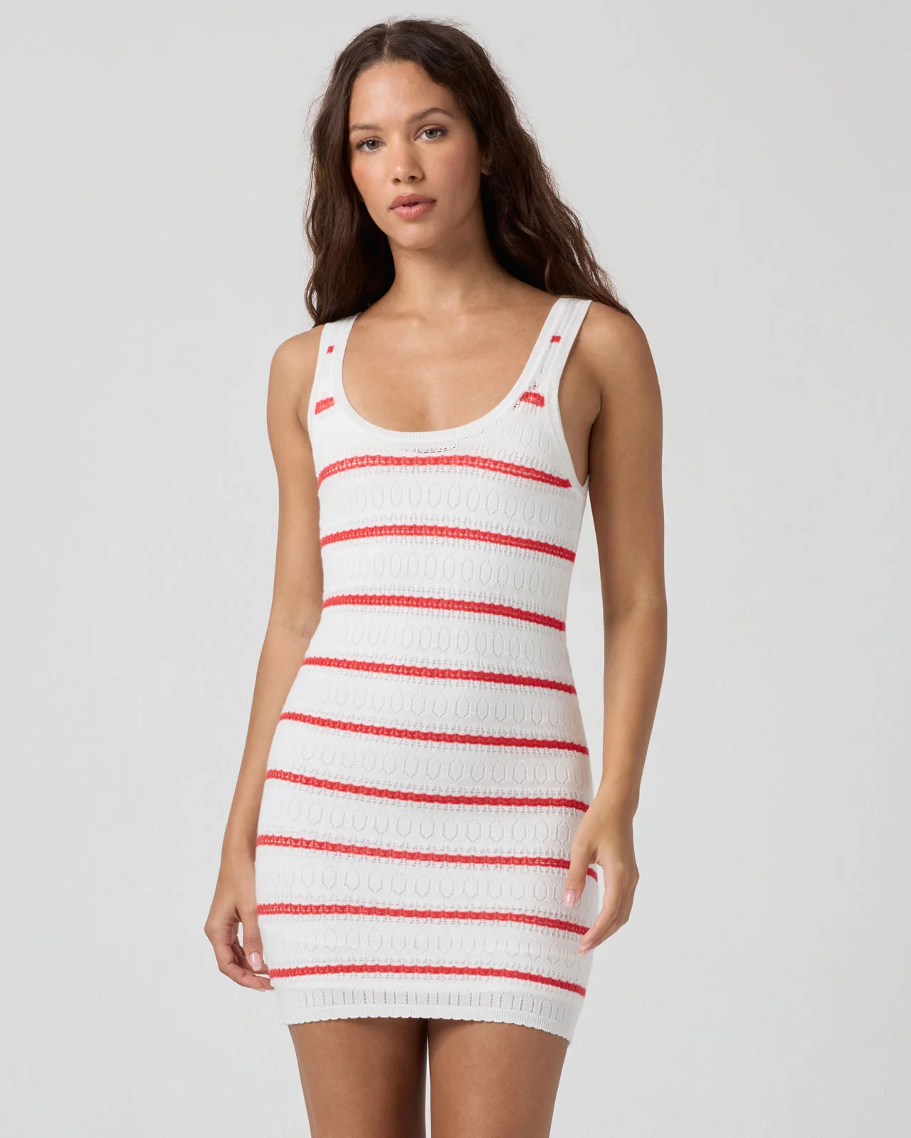Pointelle Tank Mini Dress - Image 5