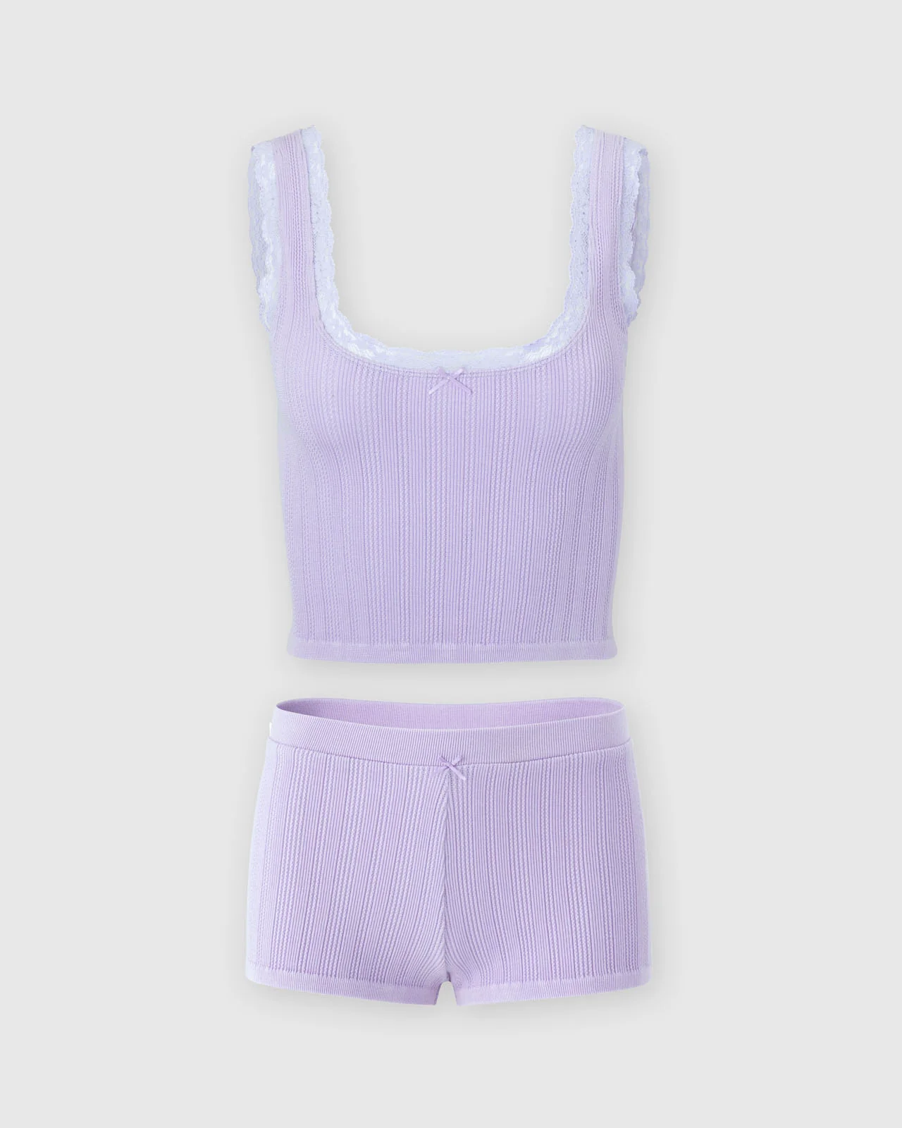 Pointelle Tank & Shortie Set - Image 11