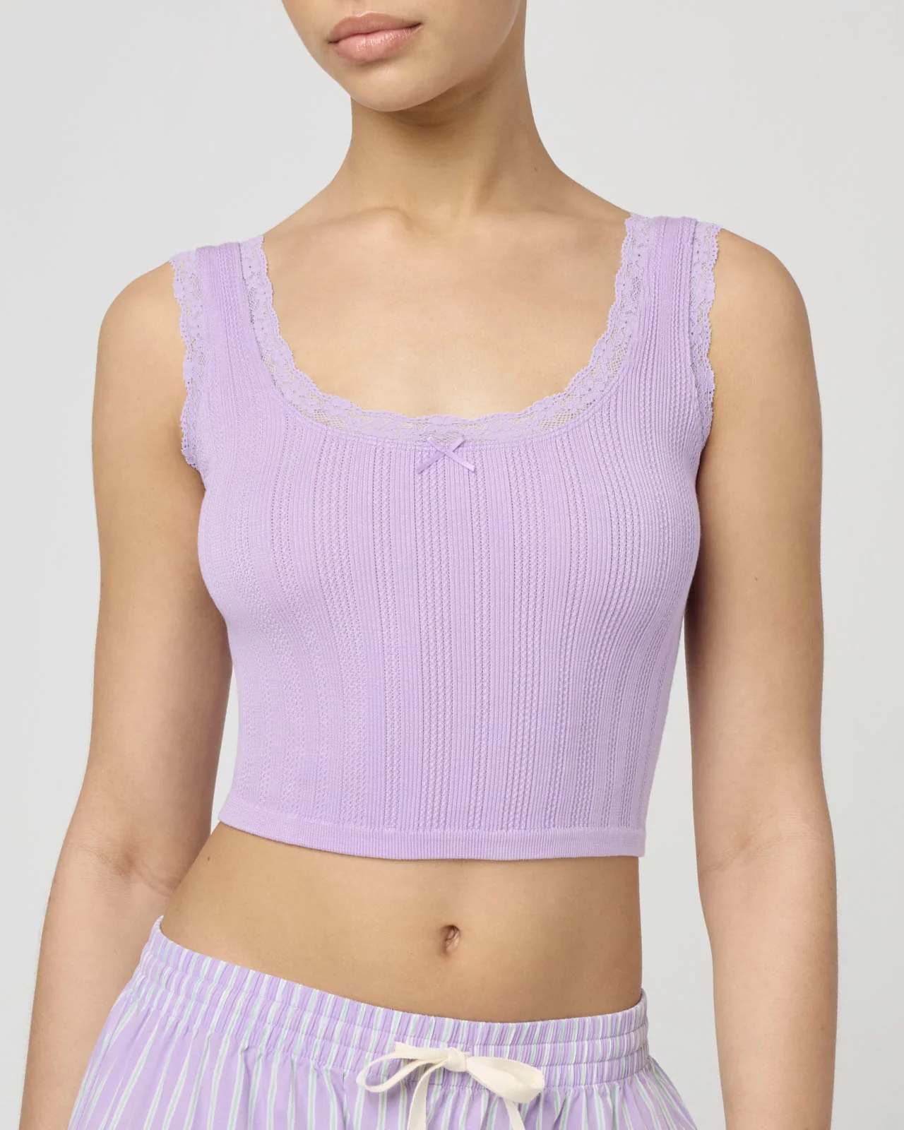 Pointelle Tank & Shortie Set - Image 12