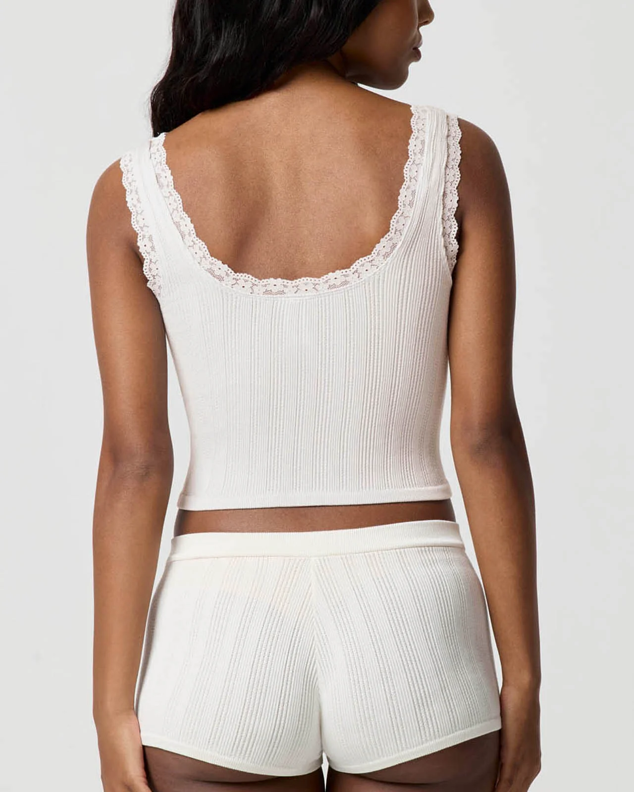 Pointelle Tank & Shortie Set - Image 18