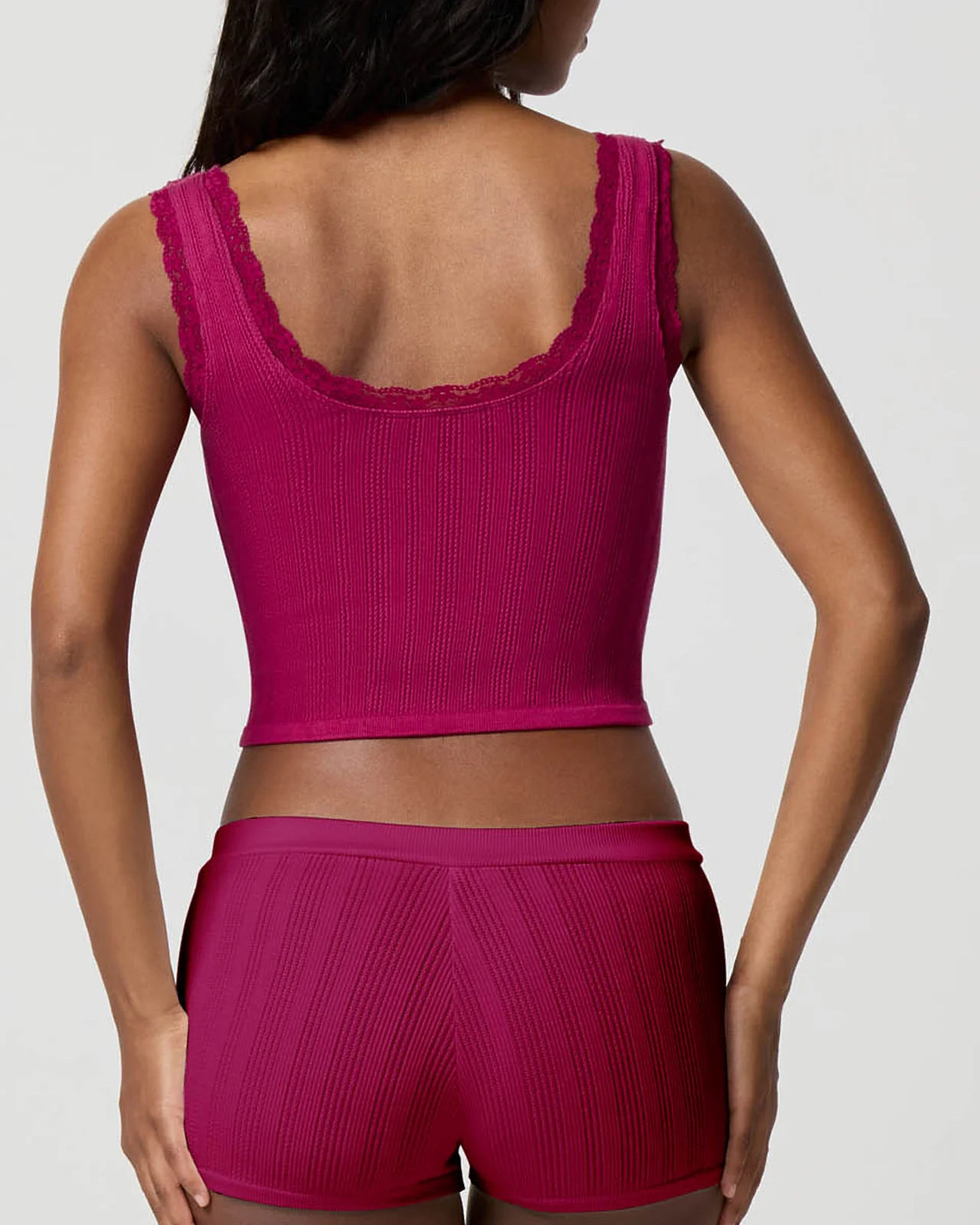 Pointelle Tank & Shortie Set - Image 22