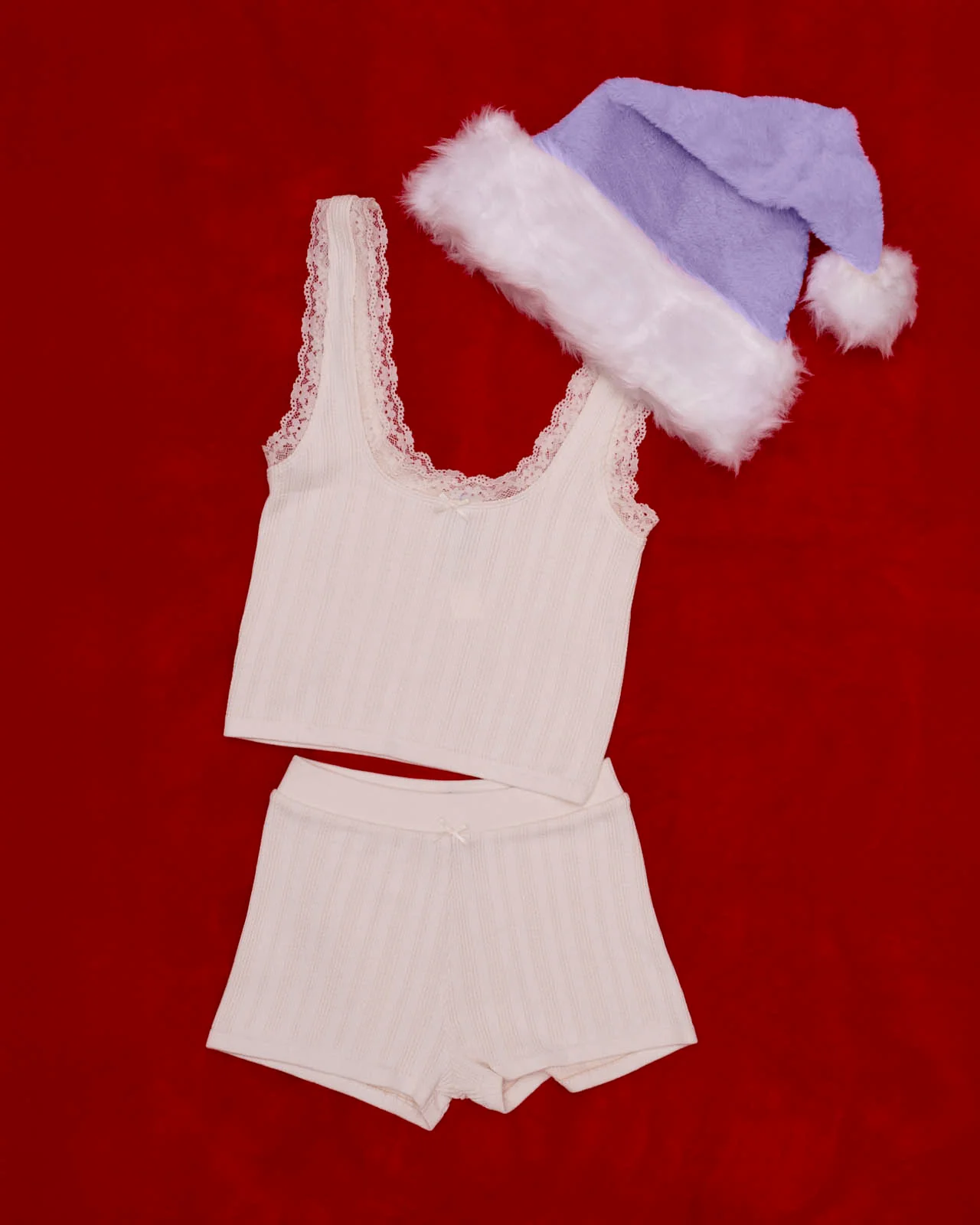 Pointelle Tank & Shortie Set - Image 25
