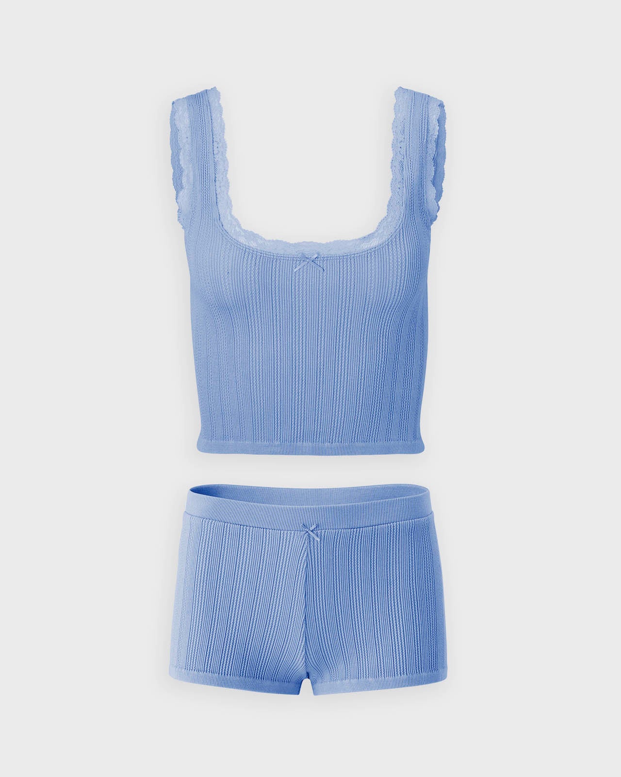 Pointelle Tank & Shortie Set - Image 27