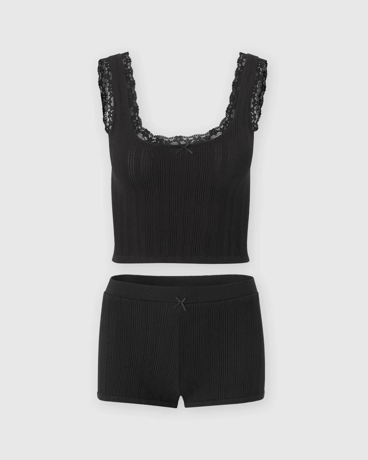 Pointelle Tank & Shortie Set - Image 6