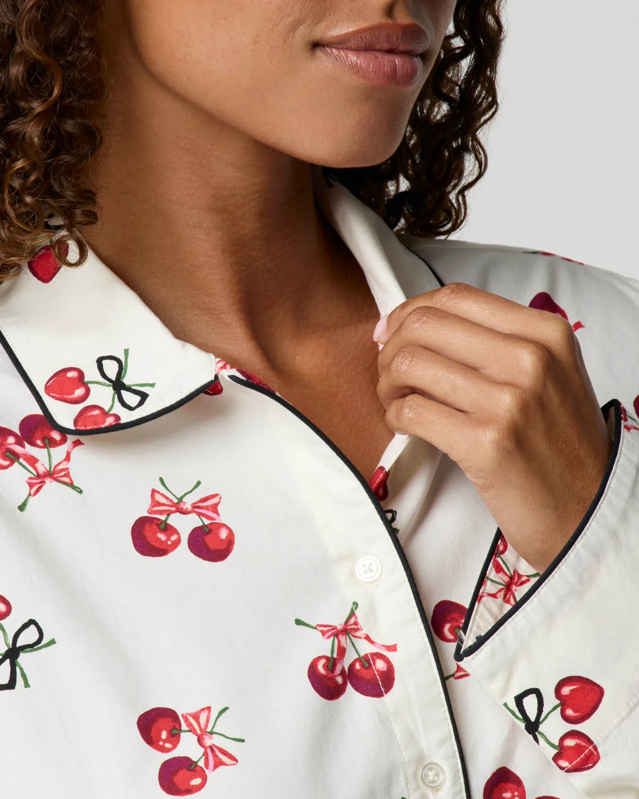 Poplin Sleep Shirt - Image 4