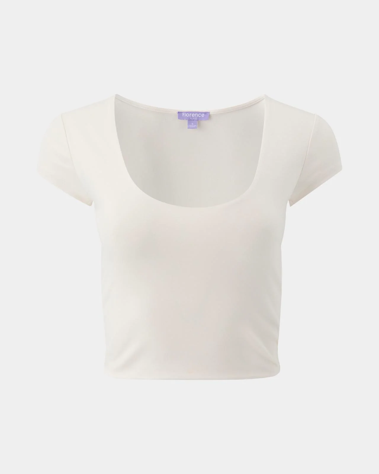 Power Mesh Plunge Tee - Image 17