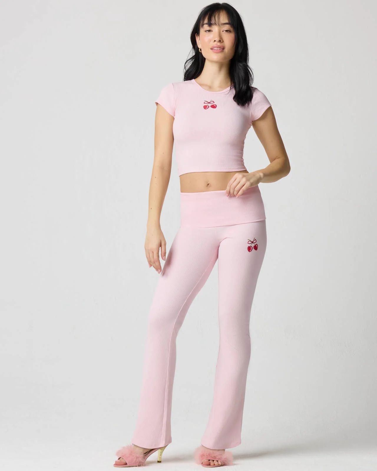 Rib Cherry Short Sleeve - Image 10