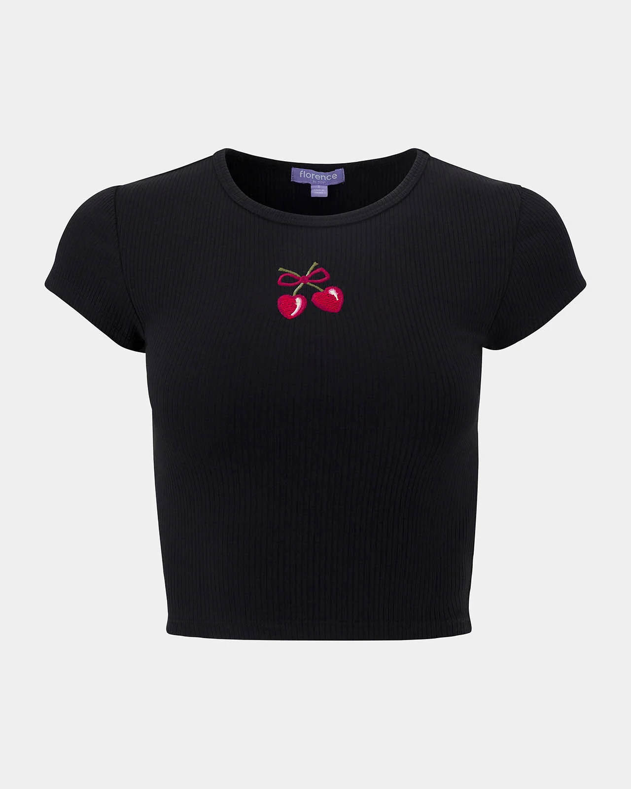 Rib Cherry Short Sleeve - Image 12