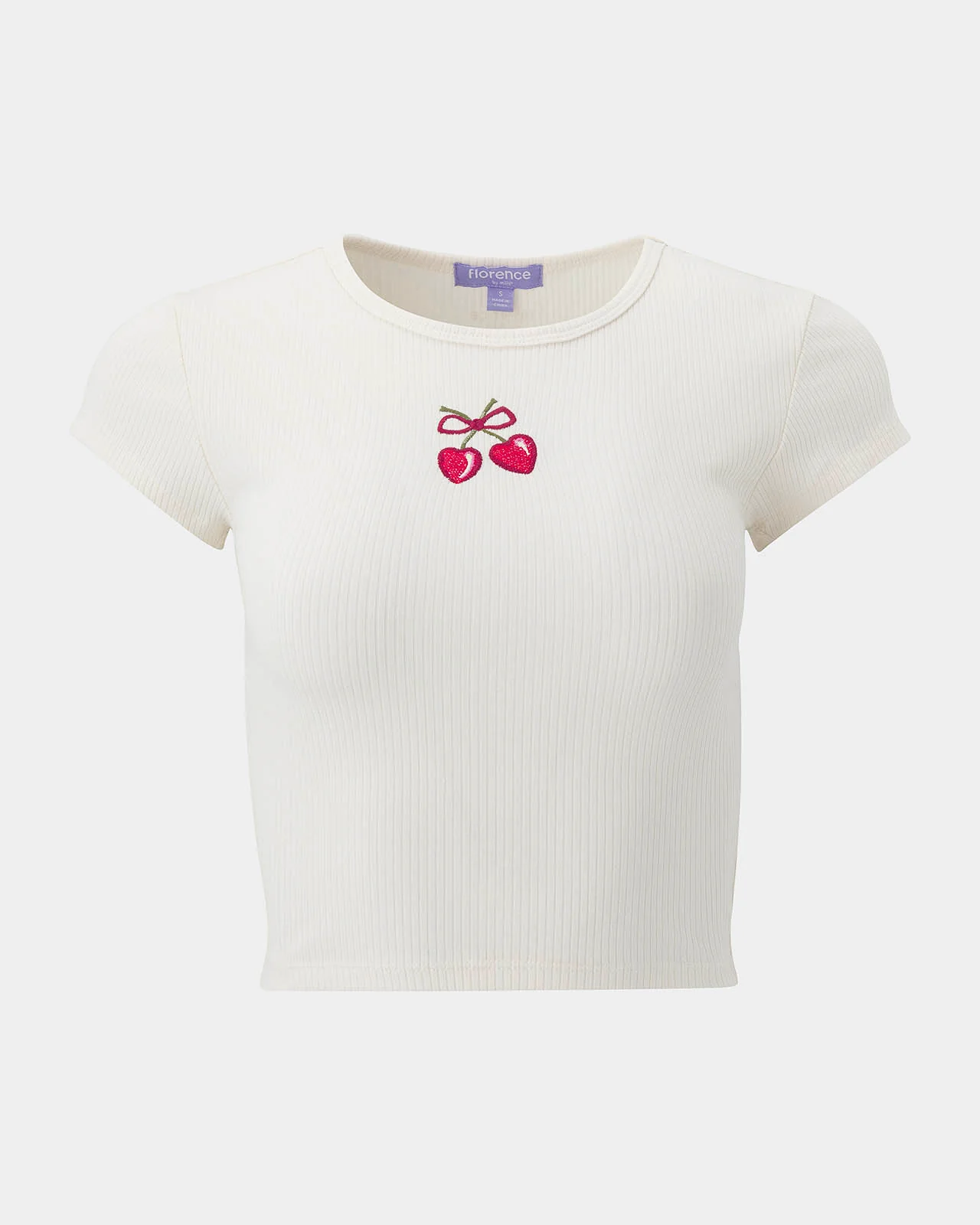 Rib Cherry Short Sleeve - Image 17