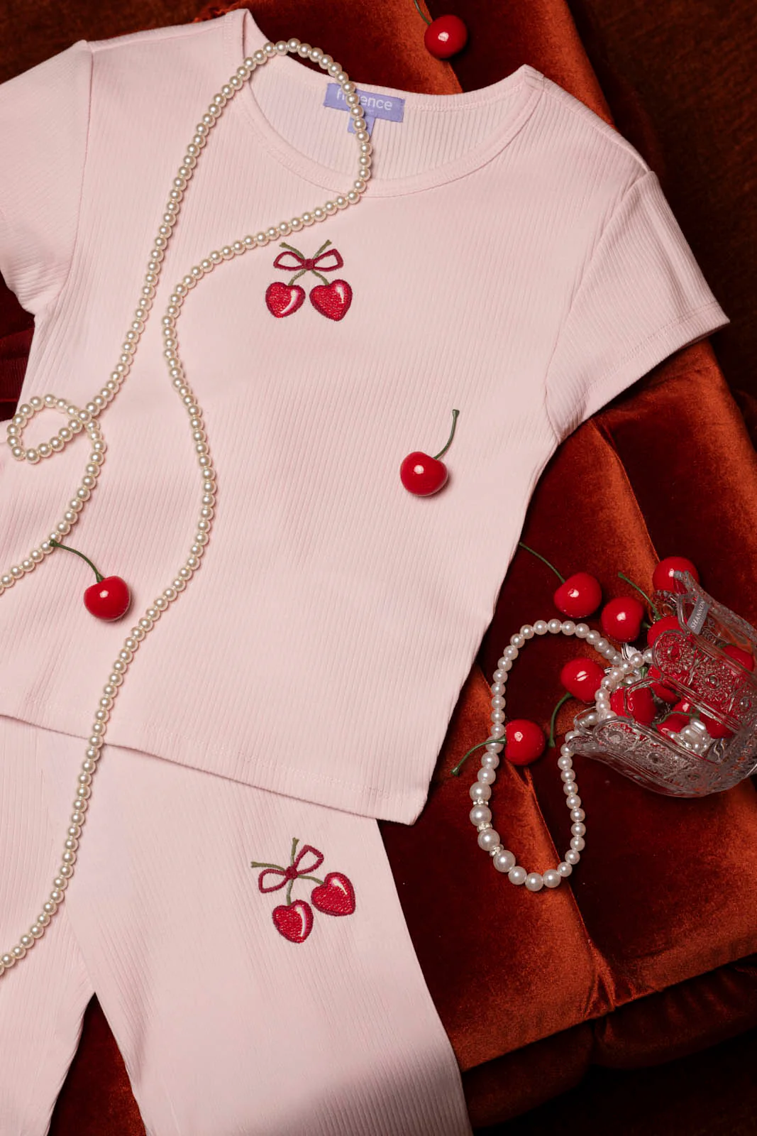 Rib Cherry Short Sleeve - Image 9