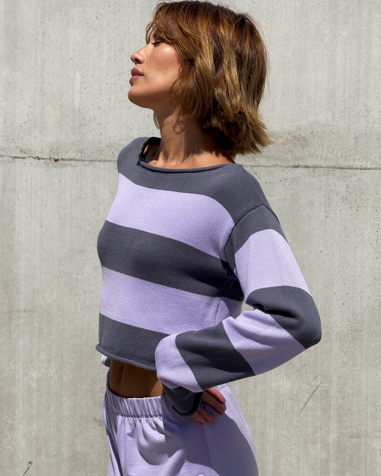Rugby Crop Sweater - Image 3