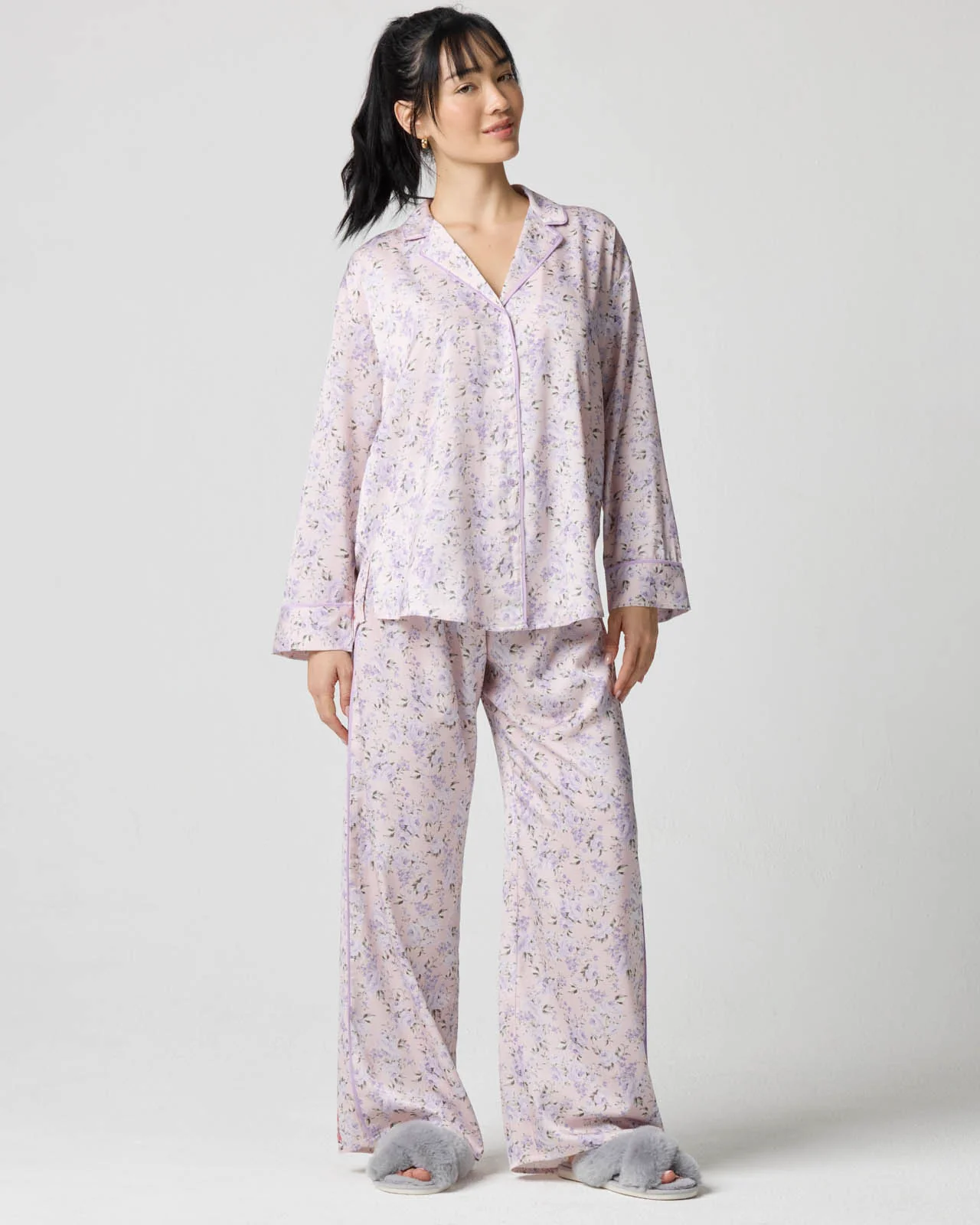 Silky Satin Sleep Shirt - Image 10