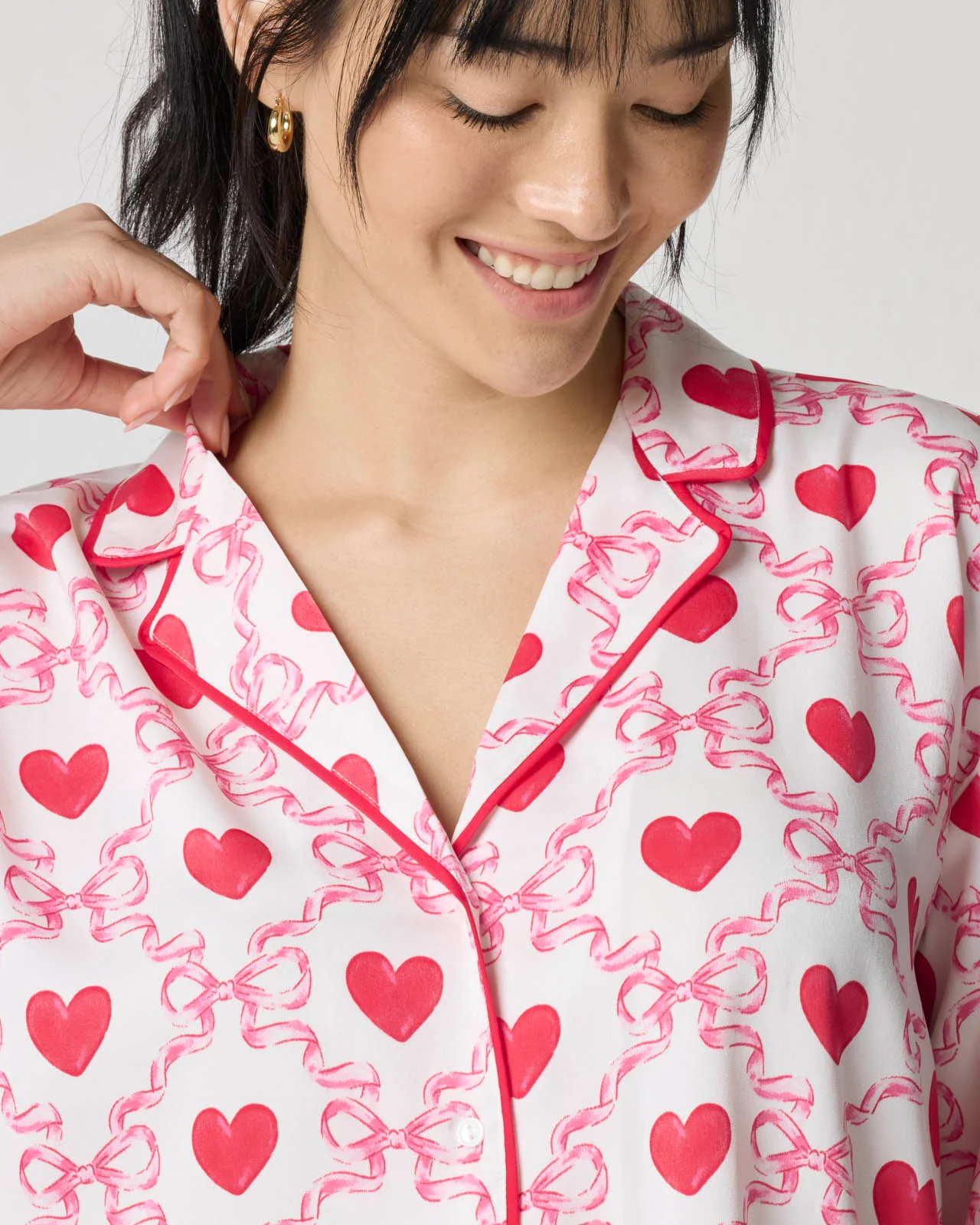 Silky Satin Sleep Shirt - Image 5