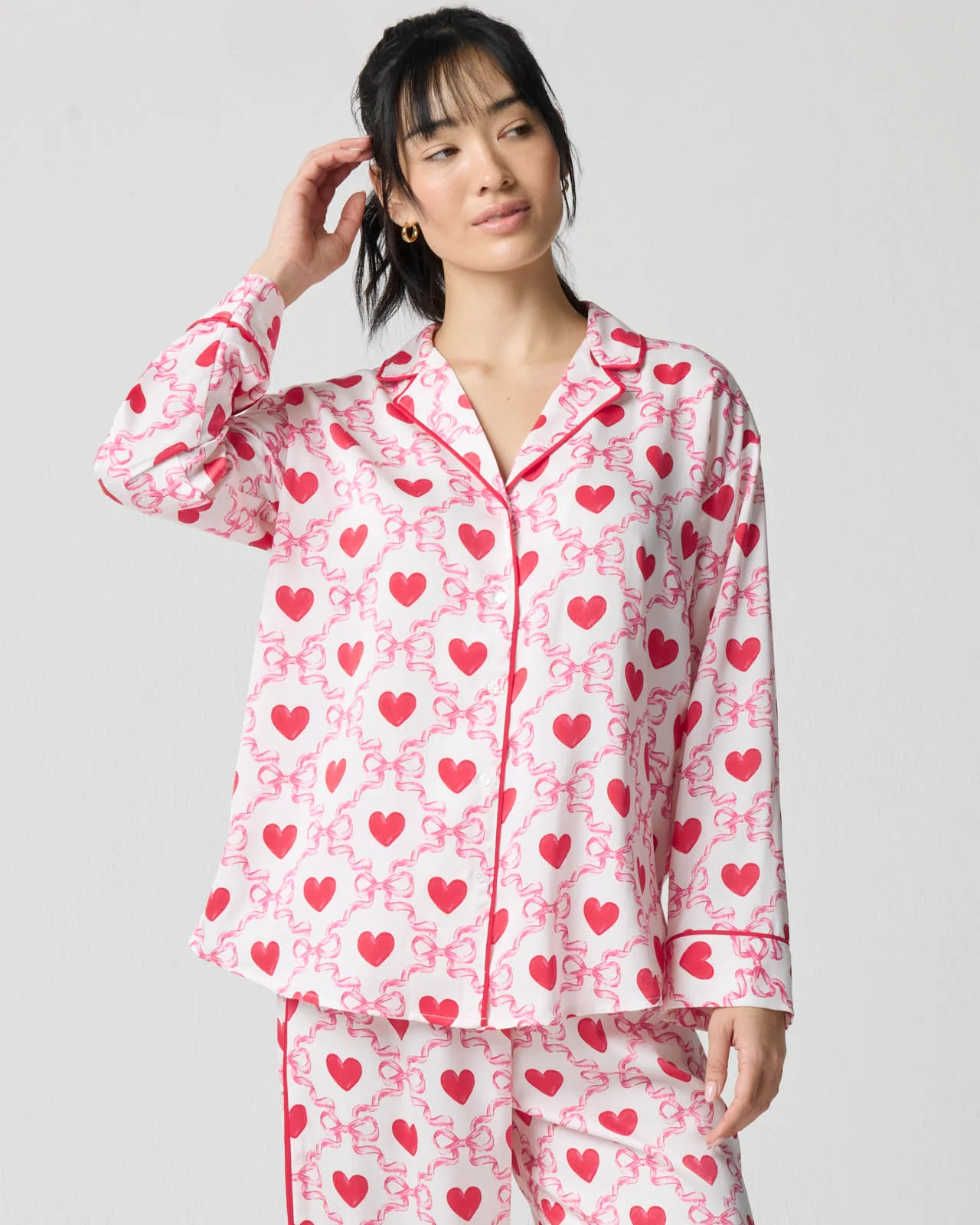 Silky Satin Sleep Shirt - Image 7