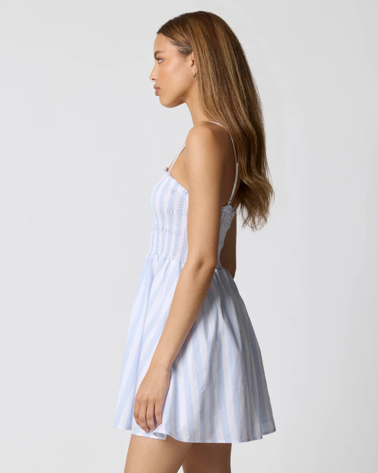Smocked Mini Dress - Image 23