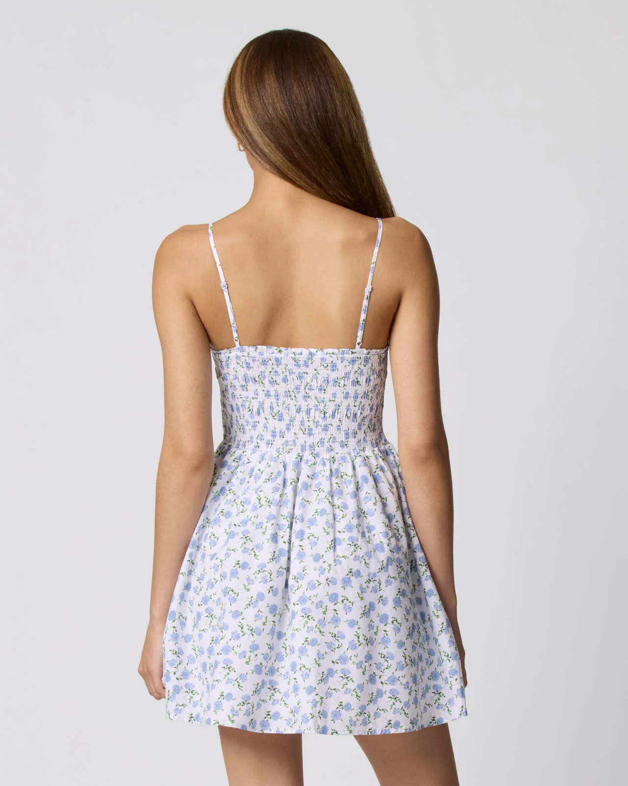 Smocked Mini Dress - Image 4