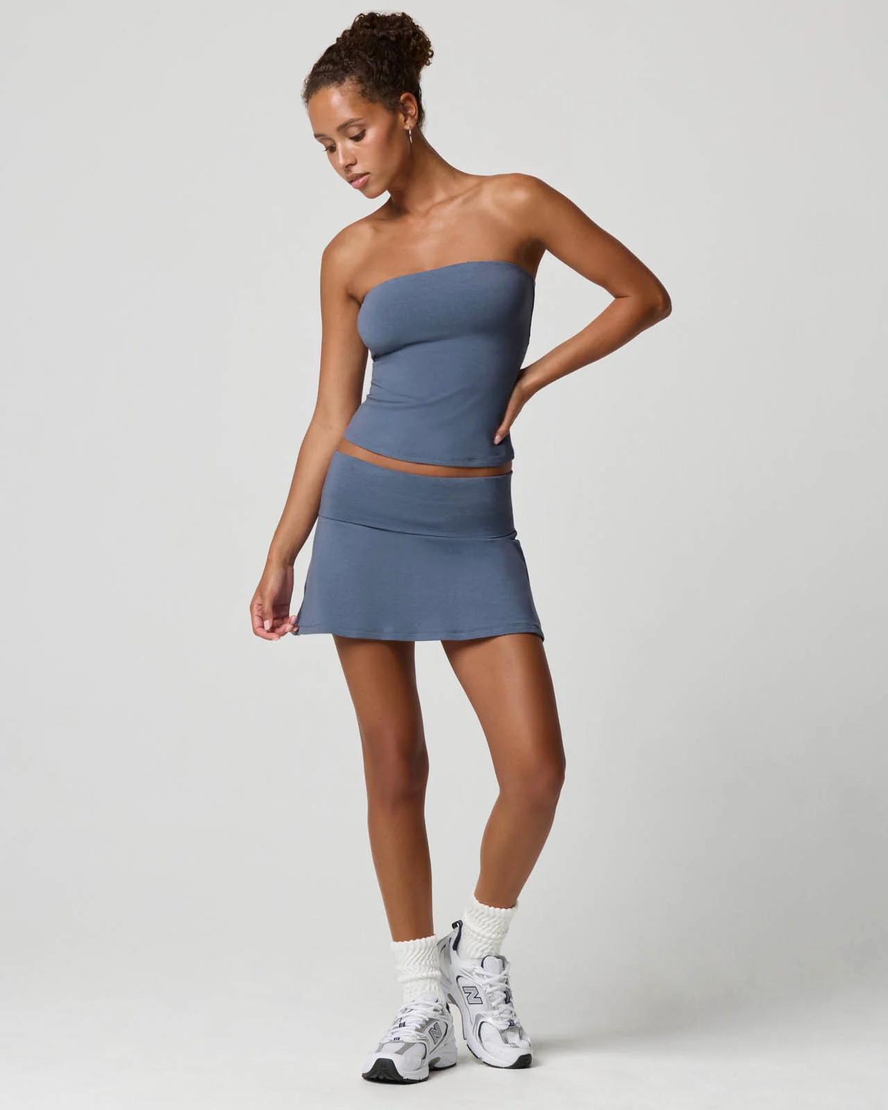 Softie Cotton Foldover Skirt - Image 13