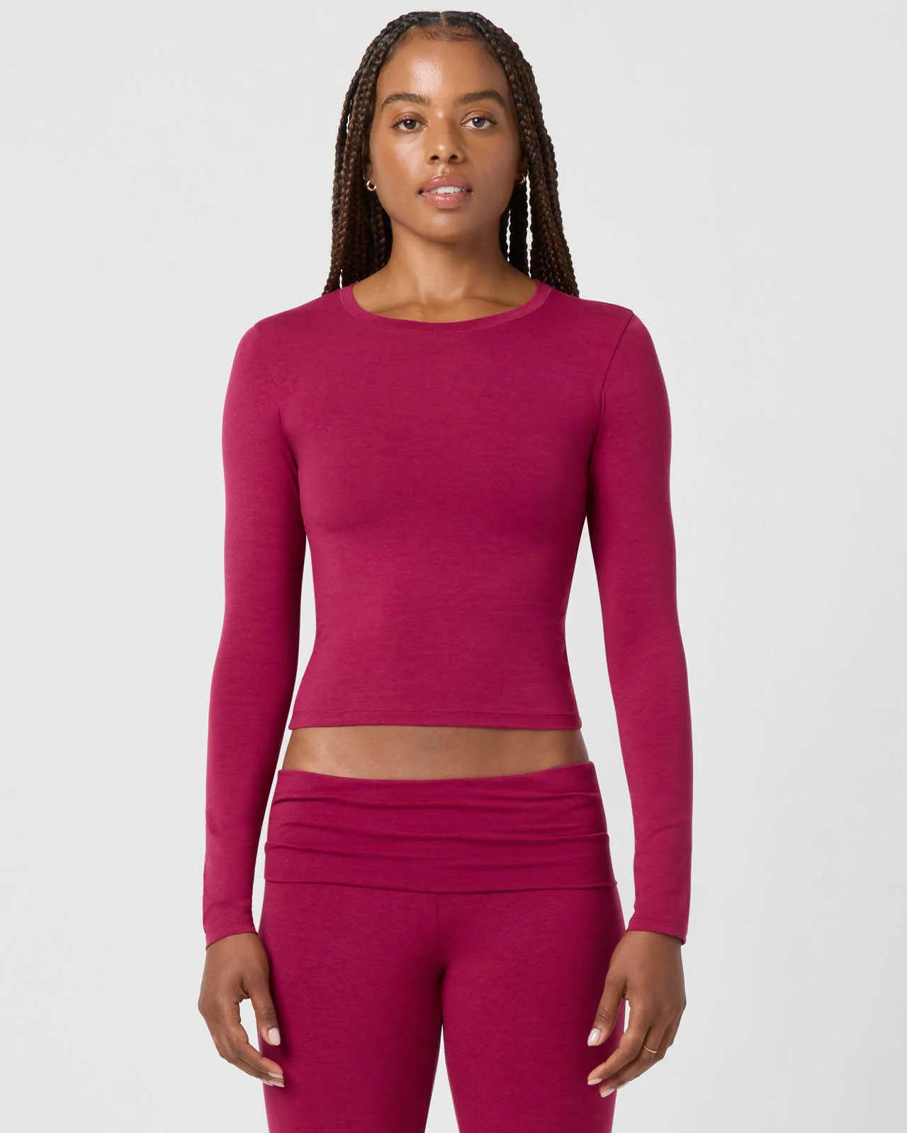 Softie Cotton Long Sleeve Top - Image 27