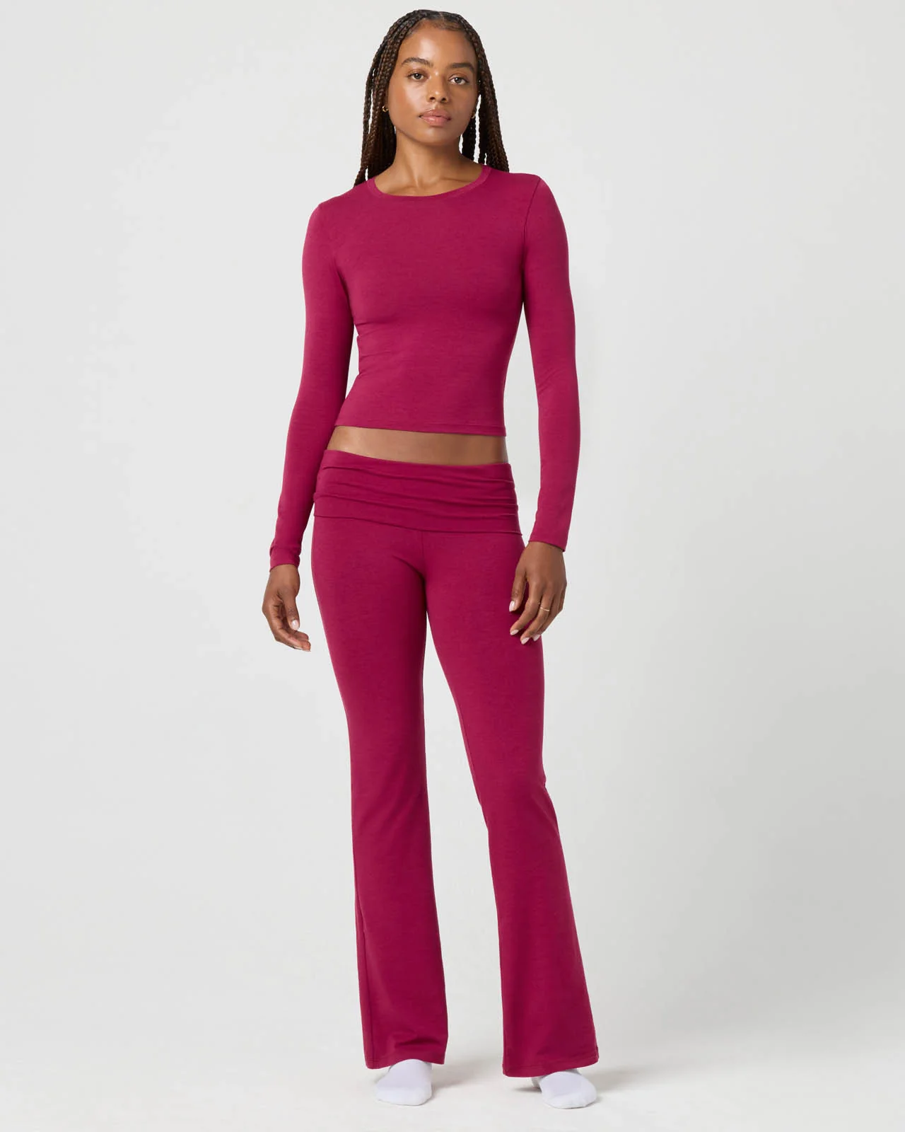 Softie Cotton Long Sleeve Top - Image 32