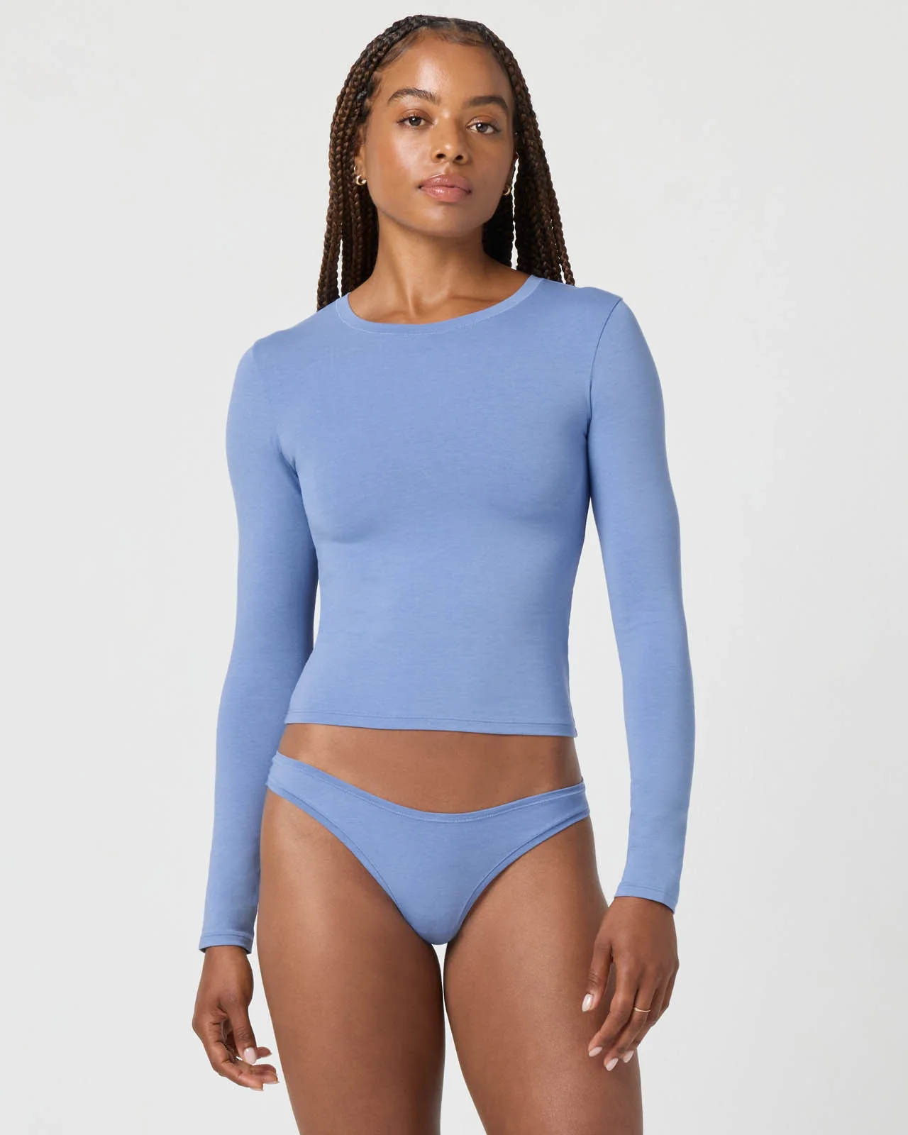 Softie Cotton Long Sleeve Top - Image 35