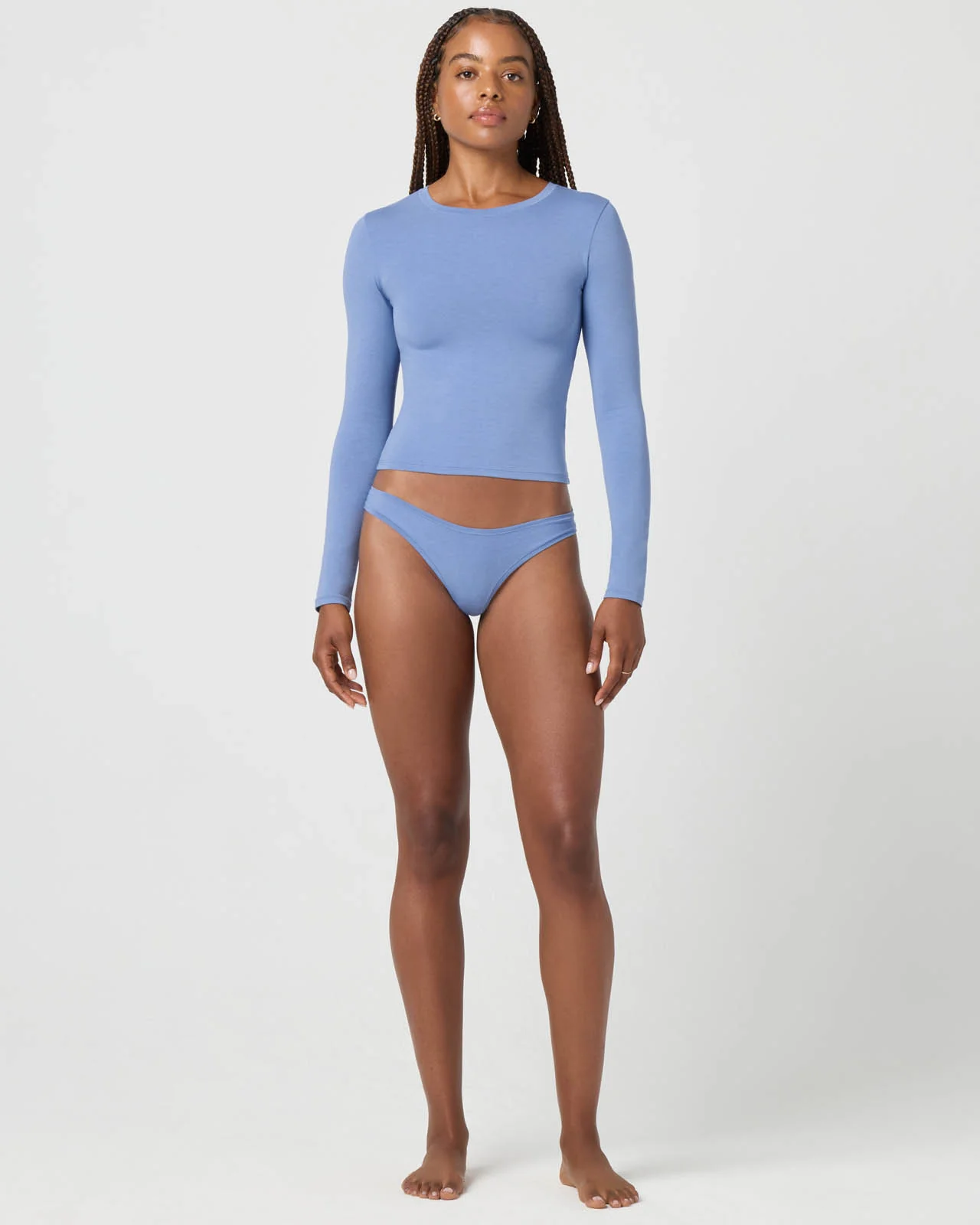 Softie Cotton Long Sleeve Top - Image 38