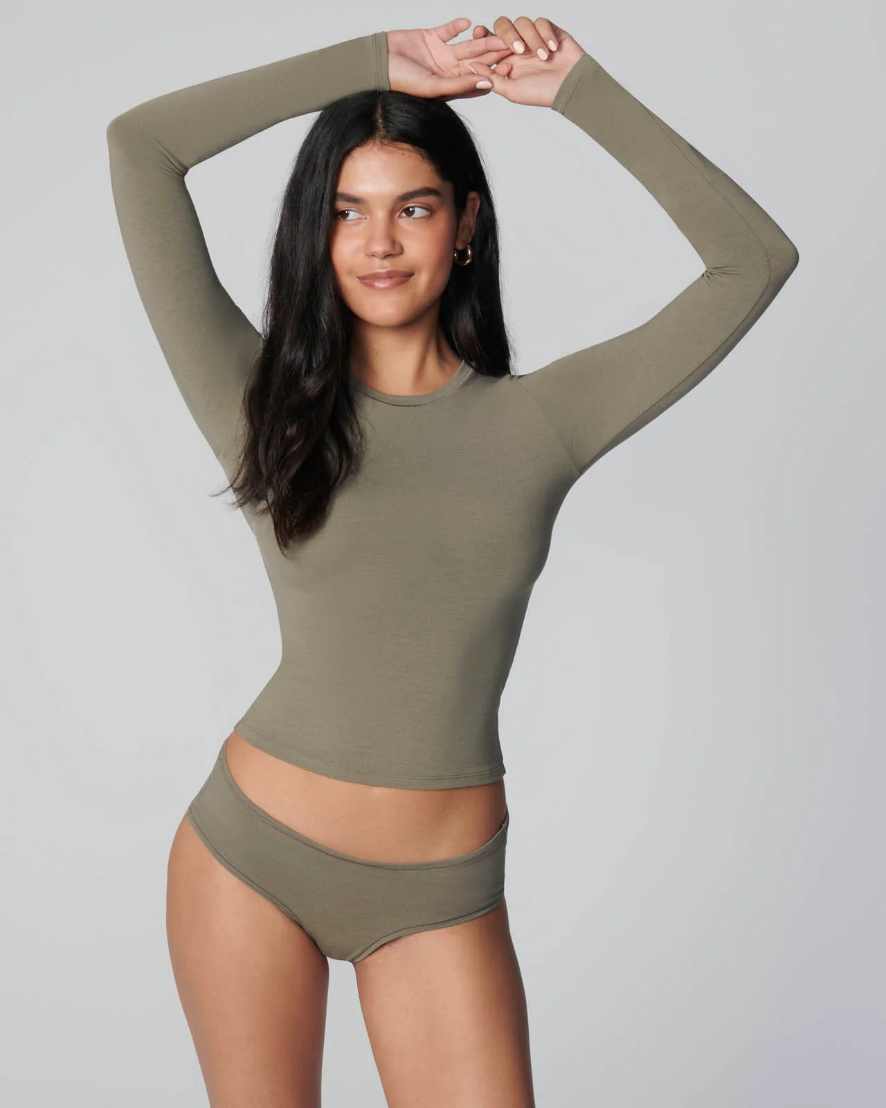 Softie Cotton Long Sleeve Top - Image 7