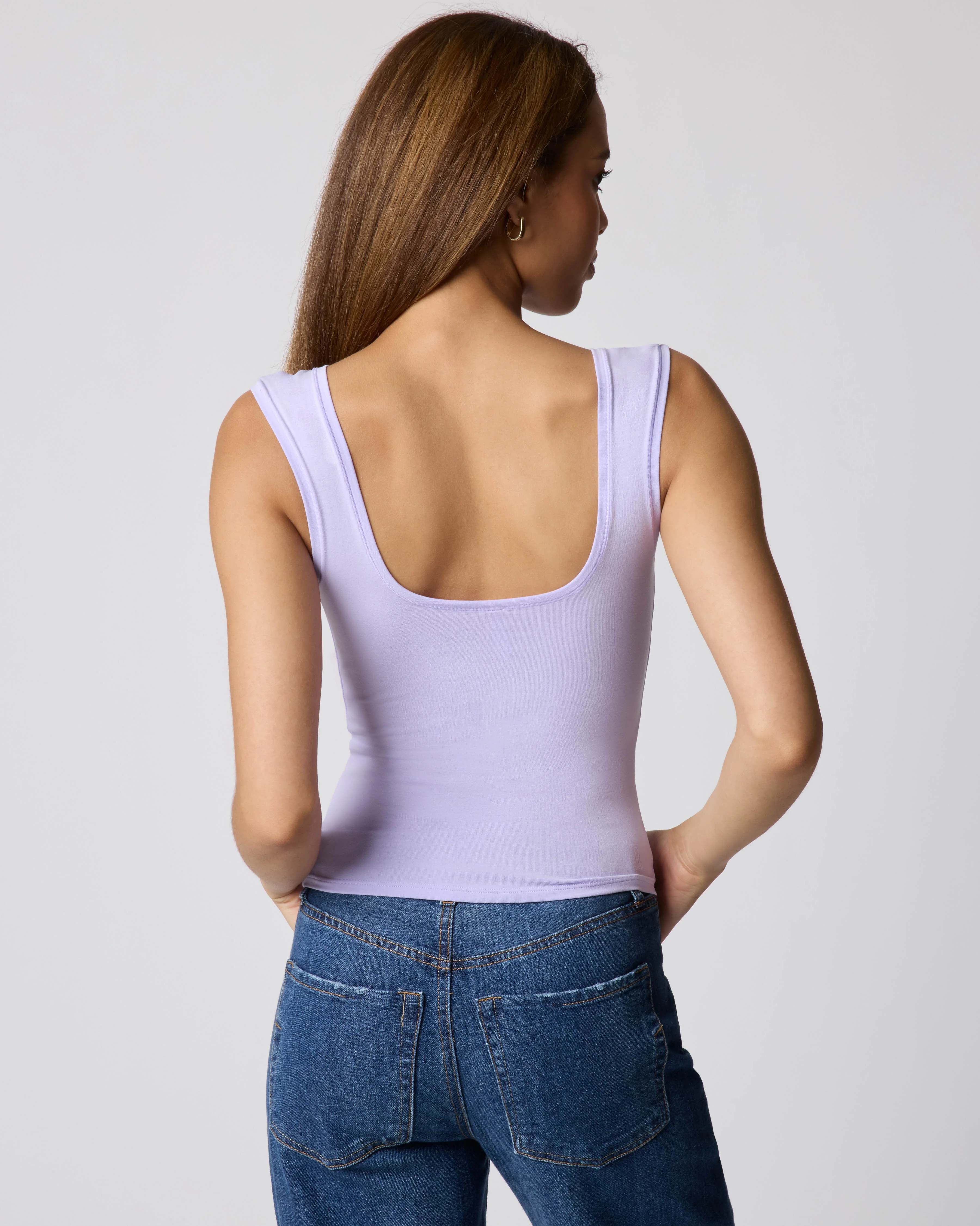 Softie Cotton Ruched Tank - Image 26