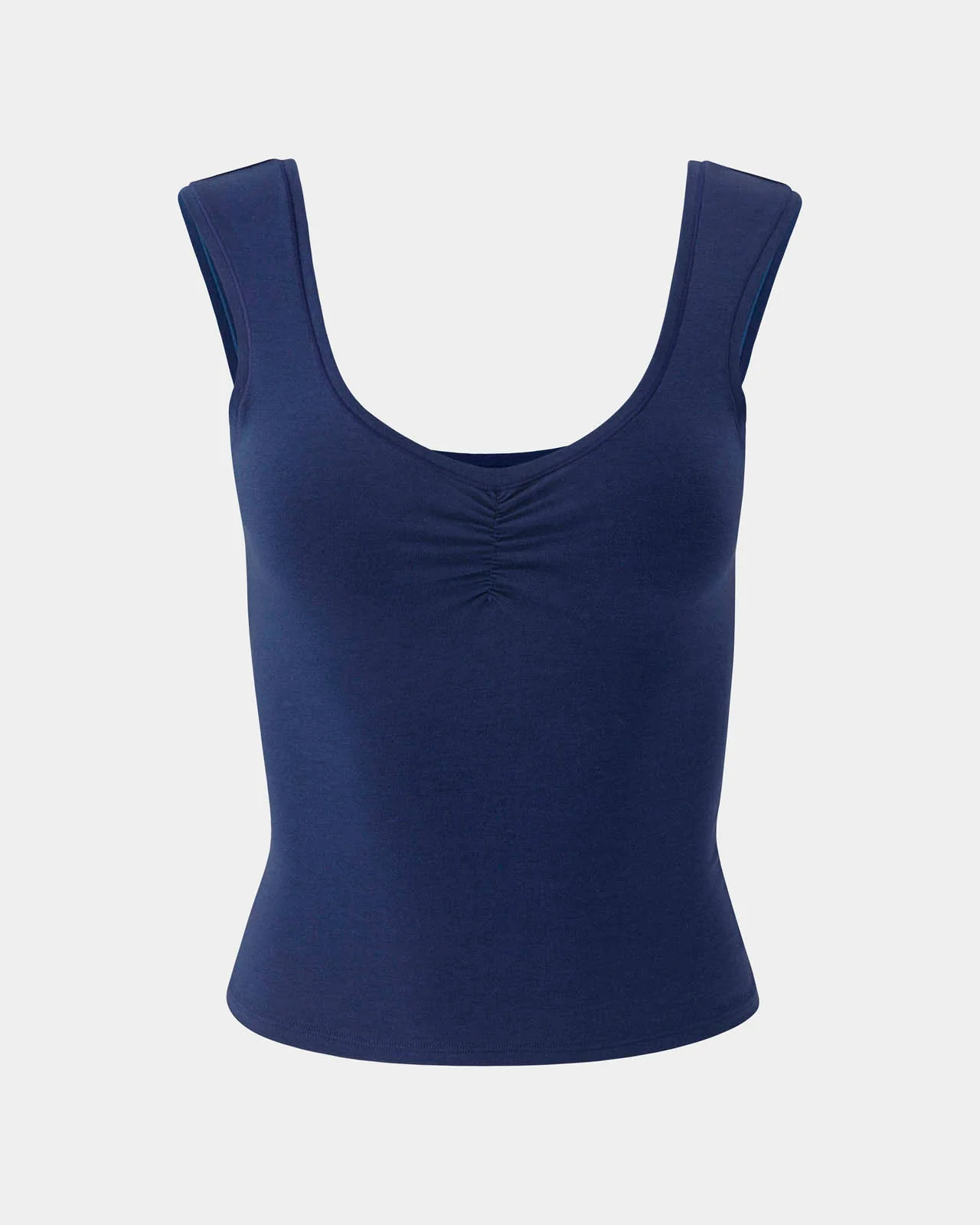 Softie Cotton Ruched Tank - Image 30