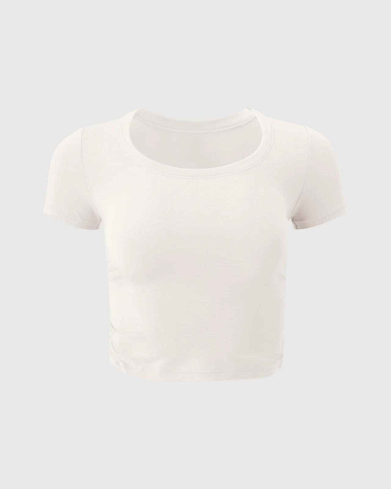 Softie Cotton Ruched Tee - Image 23
