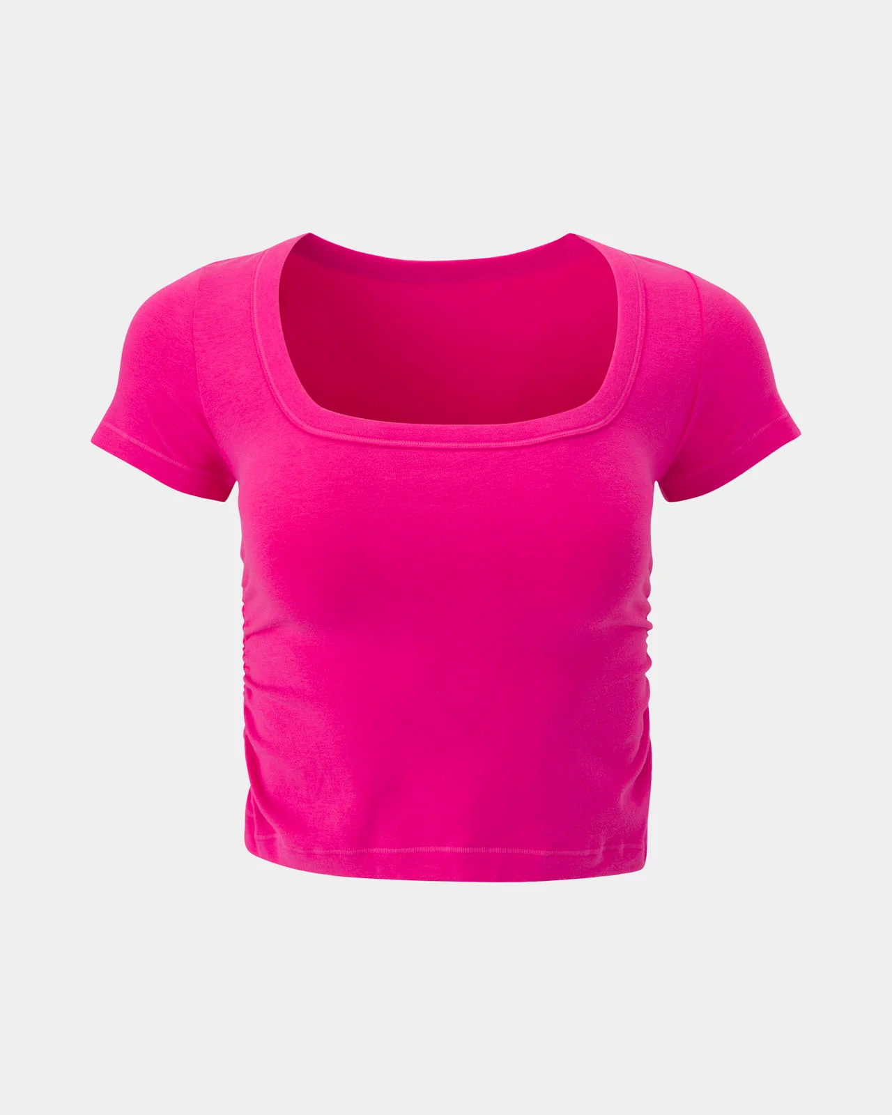 Softie Cotton Ruched Tee - Image 30