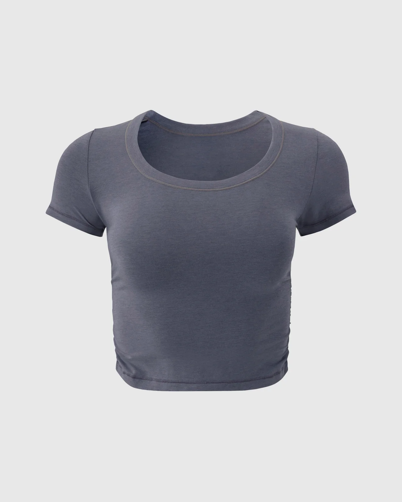 Softie Cotton Ruched Tee - Image 9